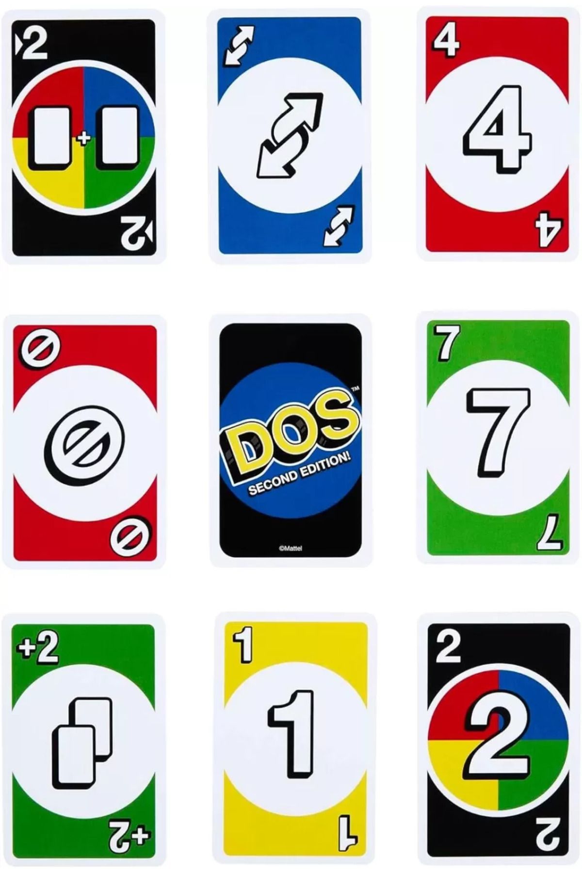 mattel-Dos Refresh, Card Game, Uno 5