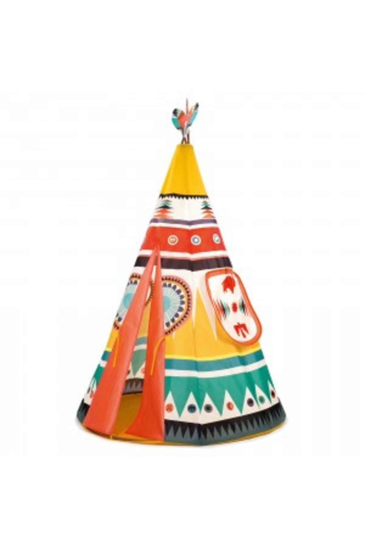 djeco Cort Teepee, Indian, 164 Cm Inaltime, - One Size
