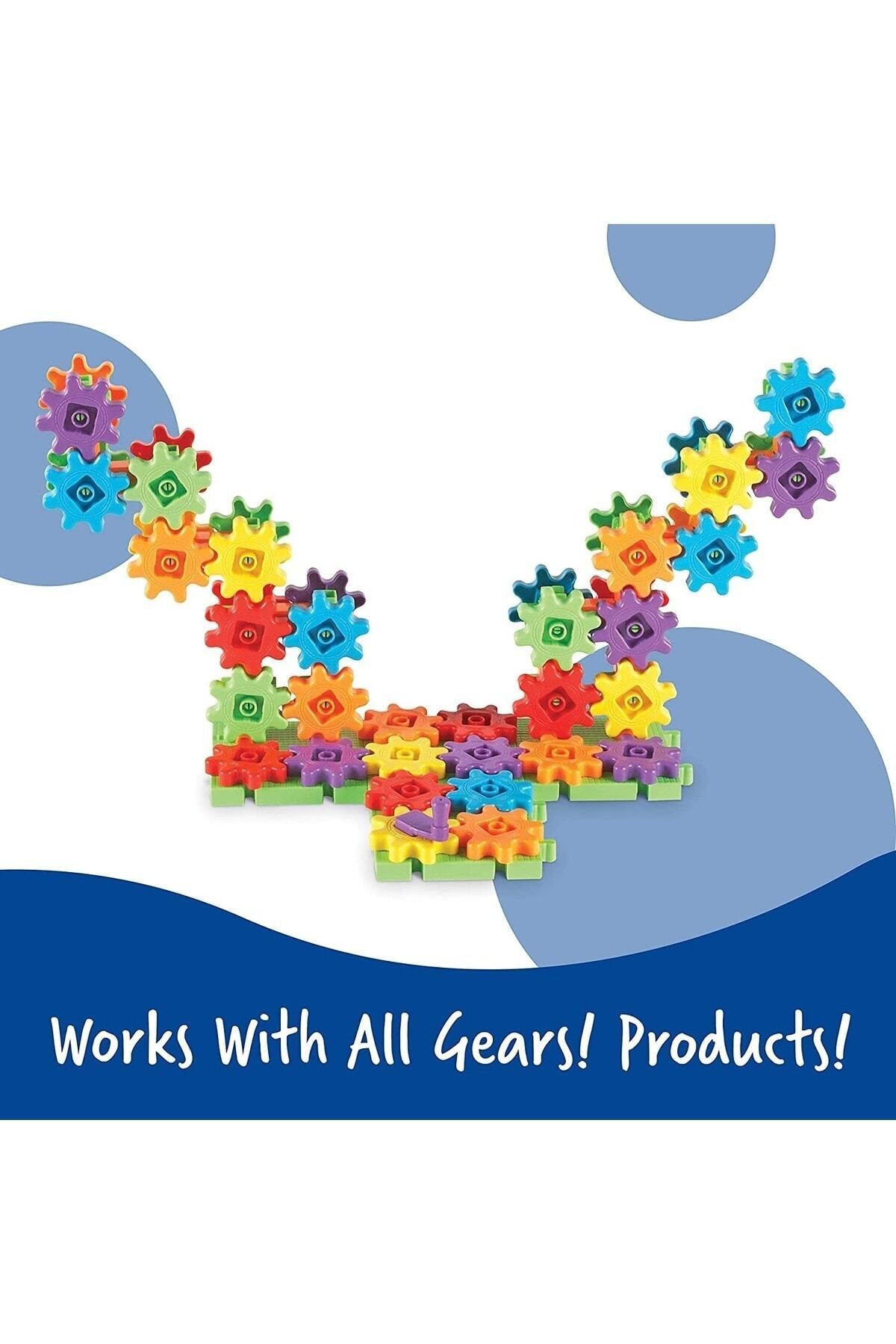 Learning Resources-Gears! Gears! Gears! ® Construction Set For Beginners 3