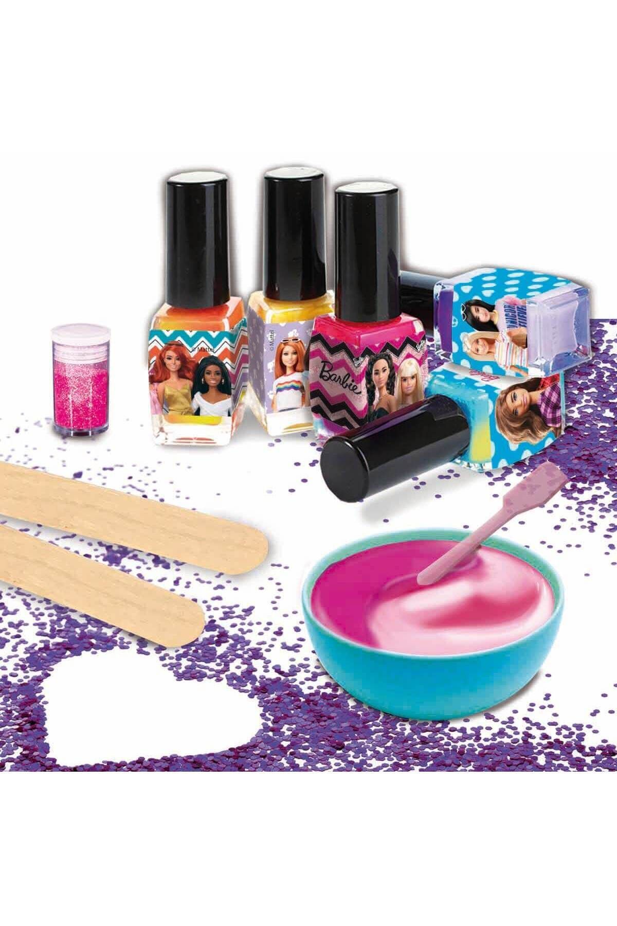 Lisciani-Set de fabricare a lacului de unghii care schimbă culoarea Barbie 2