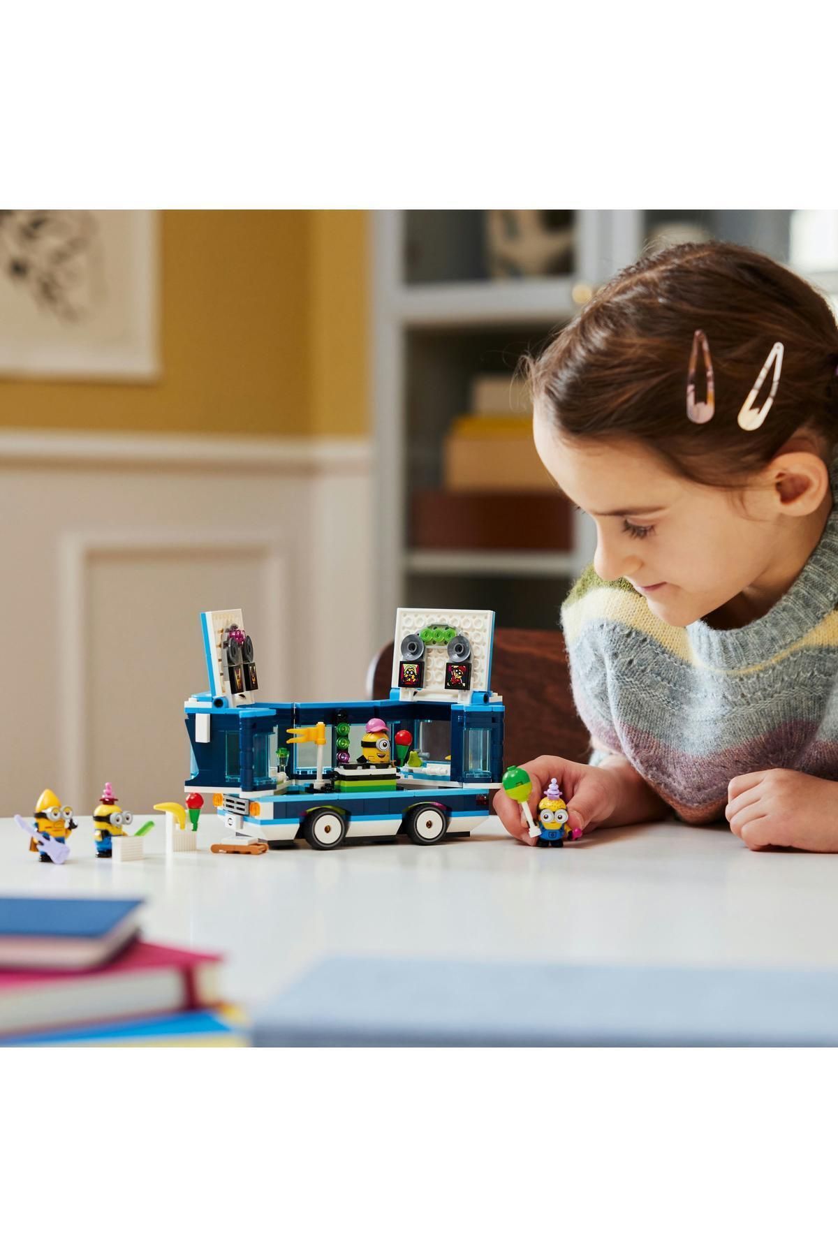 LEGO-Despicable Me Set de autobuz muzical pentru minioni de la 4 la 7 ani și peste 75581 (379 piese) 8