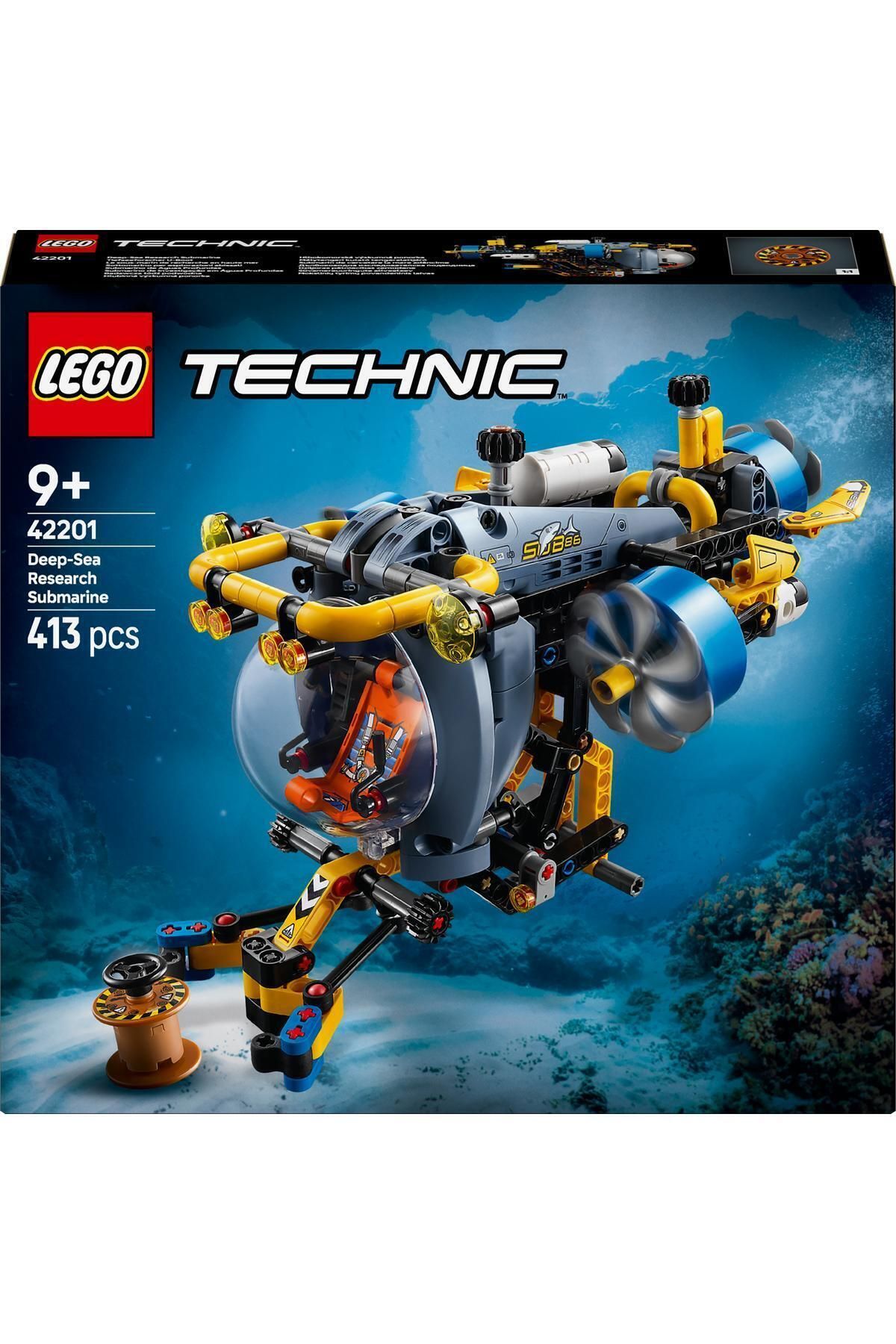 LEGO-® Technic Submarin de explorare în adâncurile mării 42201 - Kit de construcție pentru vârste de 9 ani și peste (413 piese) 2