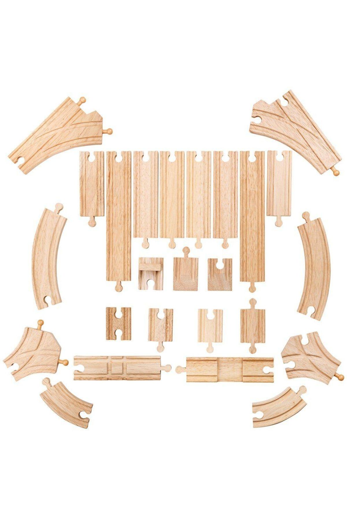 BigJigs-Set sine pentru circuit feroviar 1