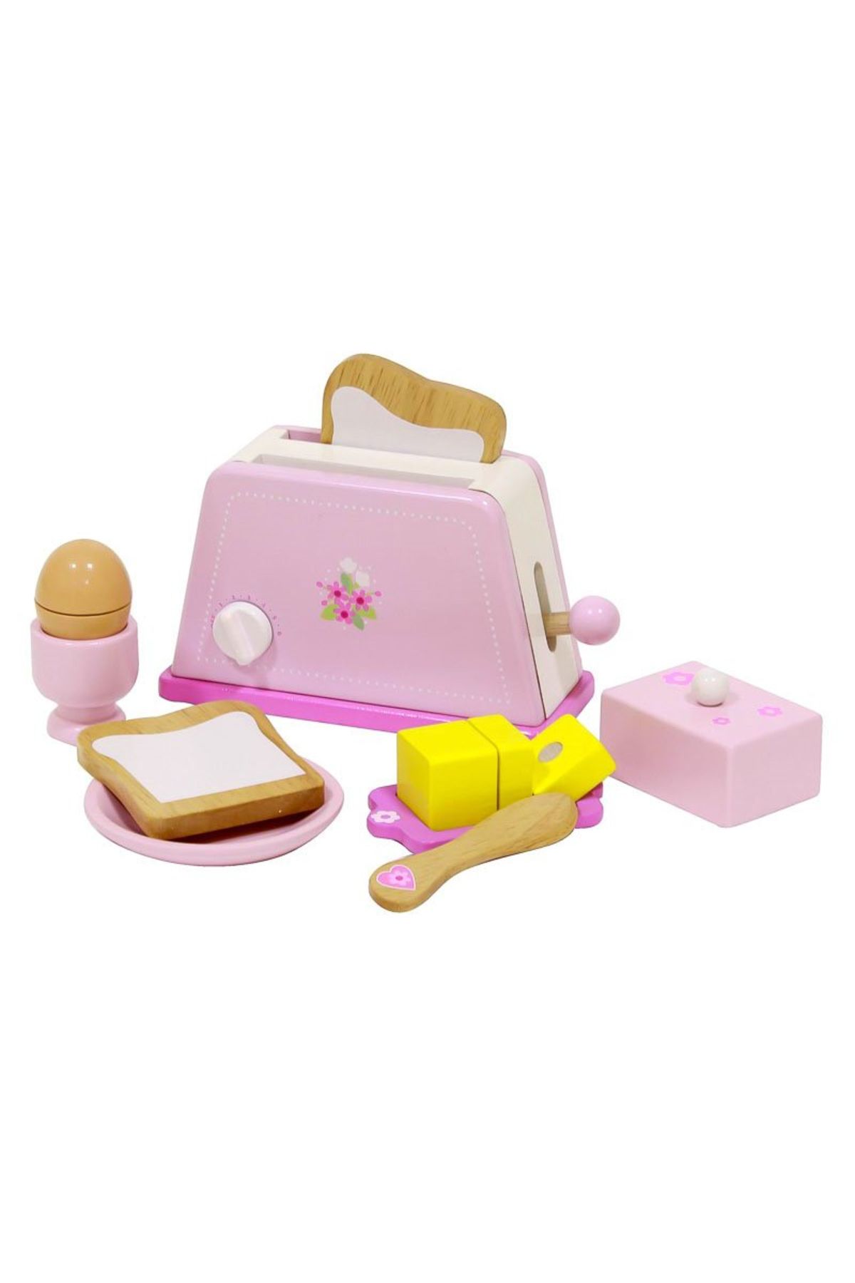 Mentari Toaster Din Lemn Cu Accesorii Mic Dejun - One Size