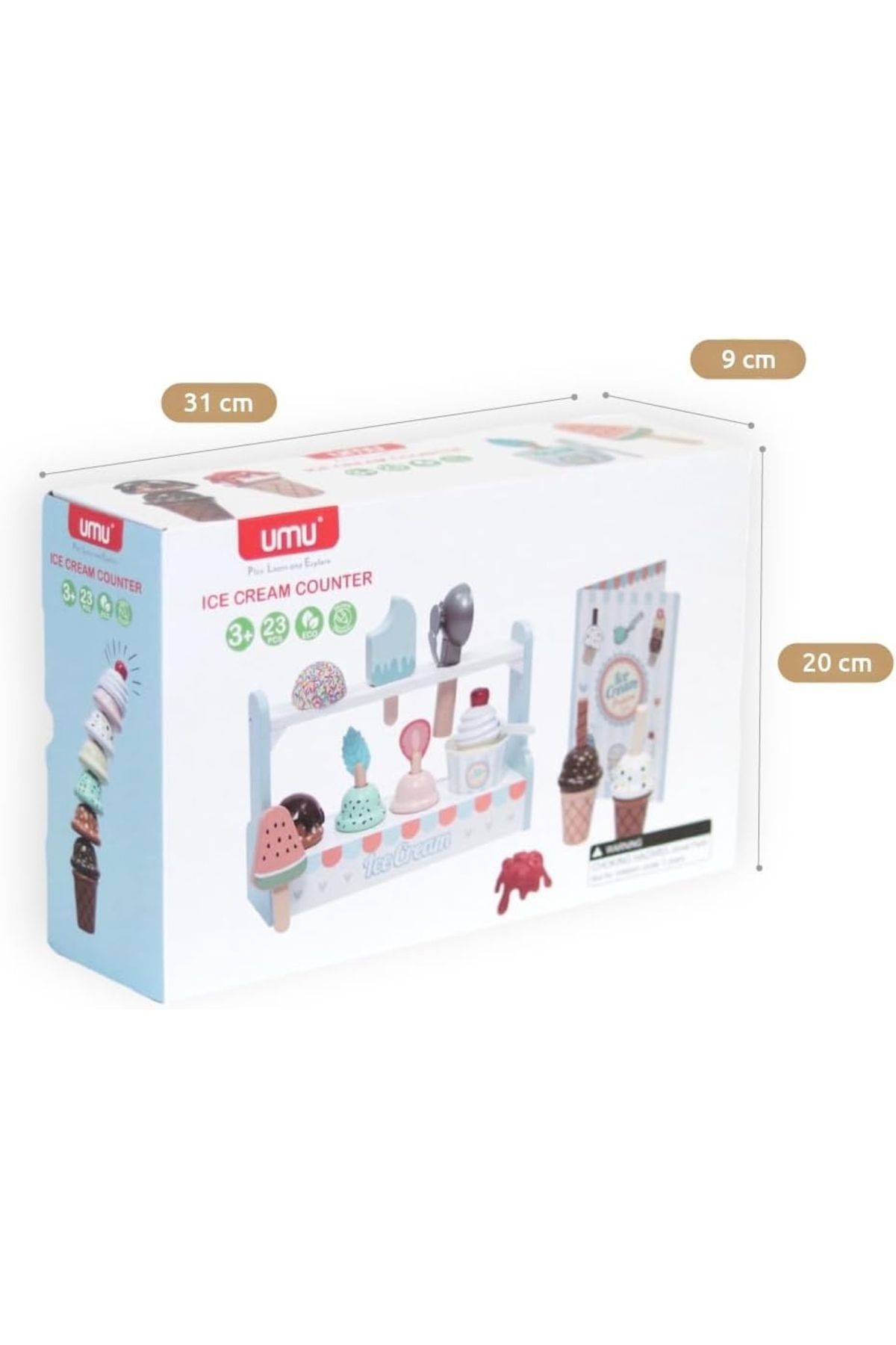 UMU Toys-Joc de rol Standul cu inghetata, UMU Toys 2
