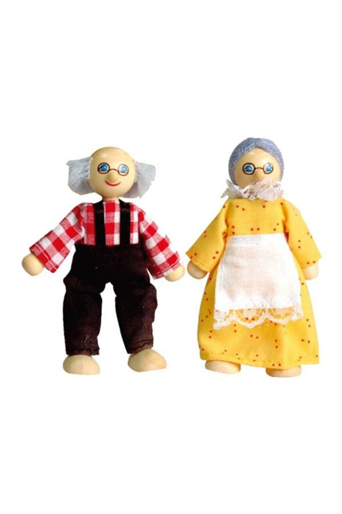 Viga Toys-Casuta de papusi din lemn cu mansarda Viga 3