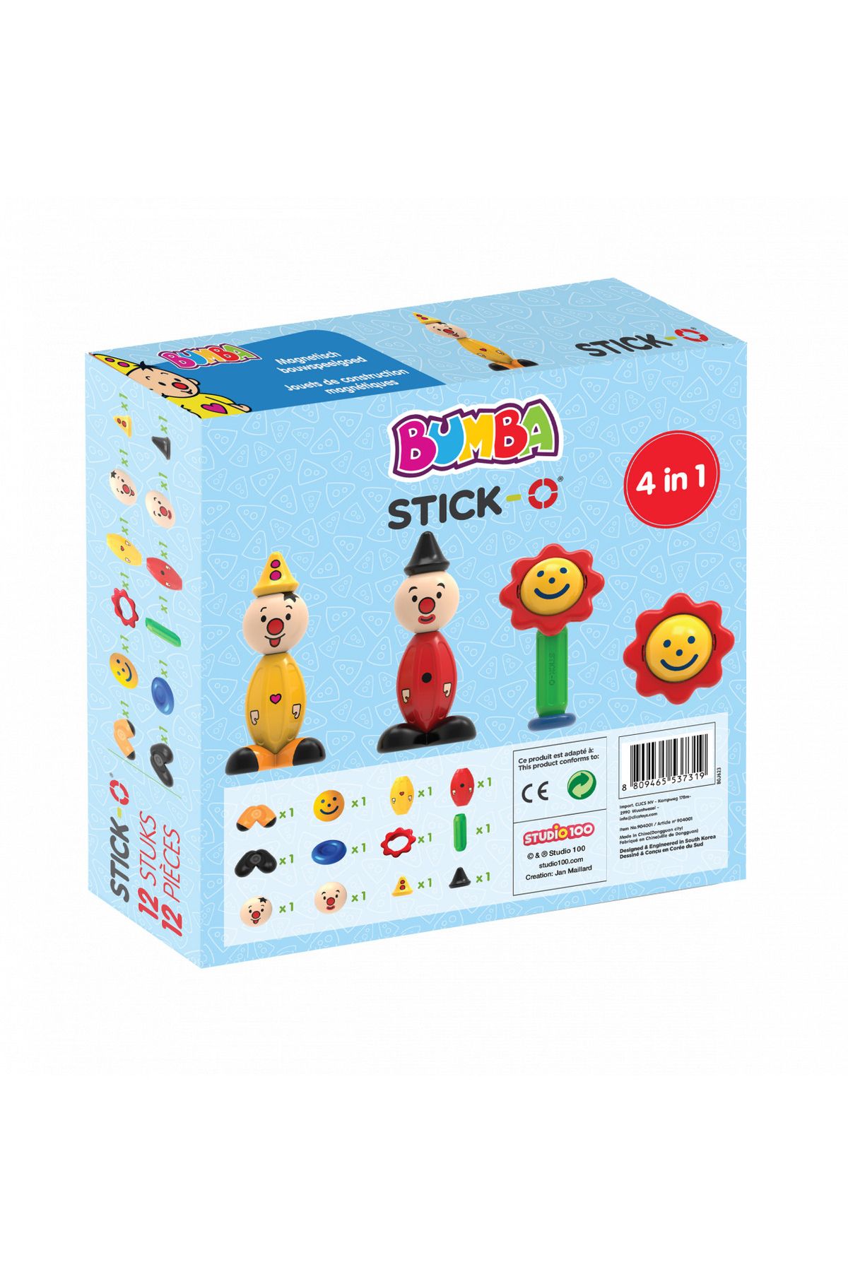 Clicstoys-Stick-o Magnet Game, Bumba 3