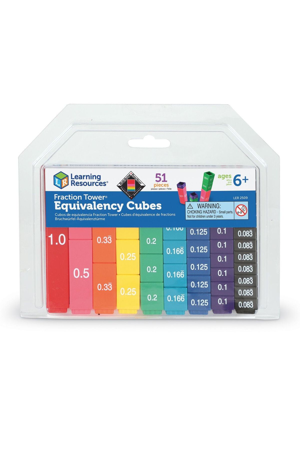 Learning Resources-Cuburi de echivalență în turnul fracțiilor - ler2509 4