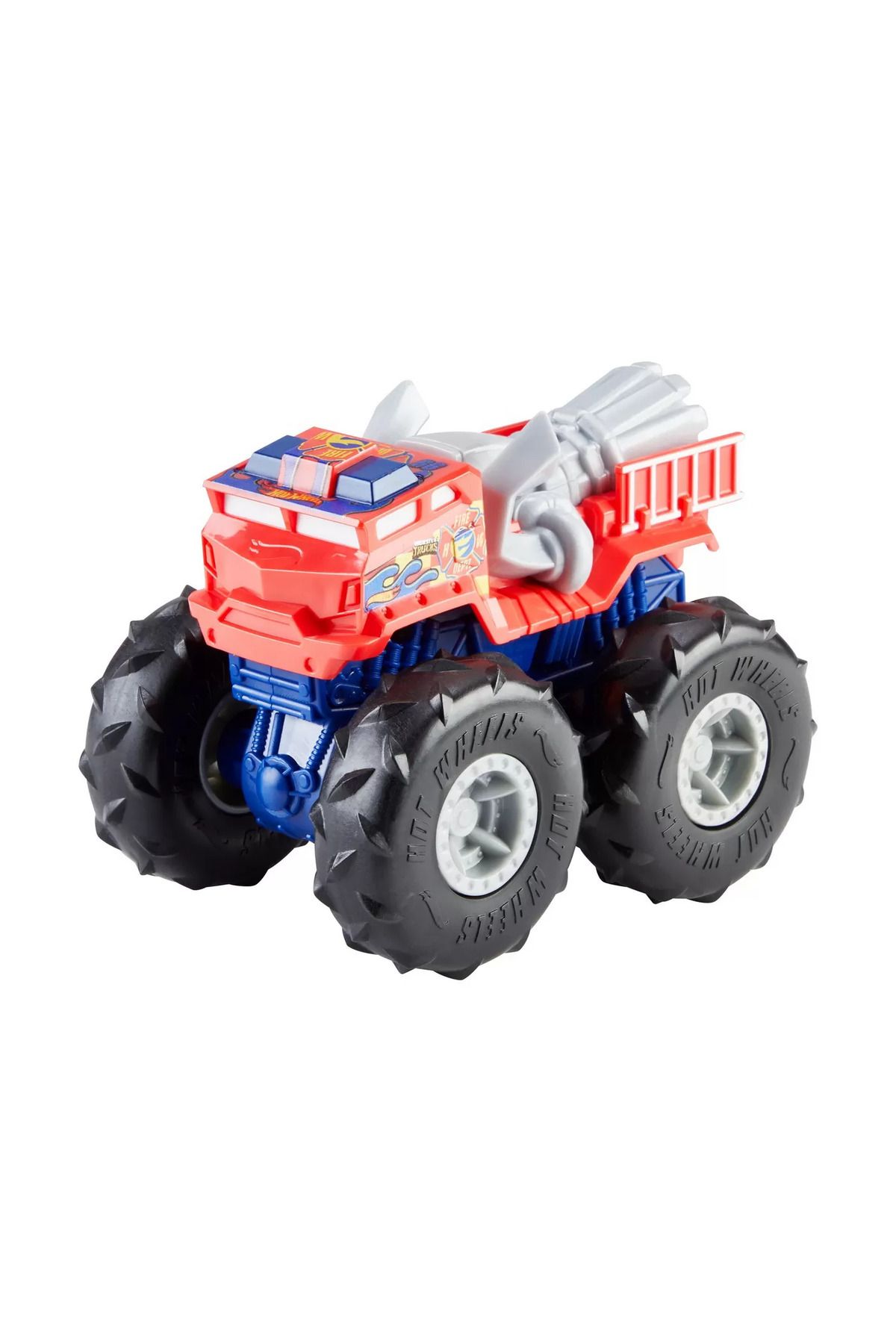 mattel-Hot Wheels Monster Truck Masinuta Twister Tredz 5 Alarm Scara 1:43 4