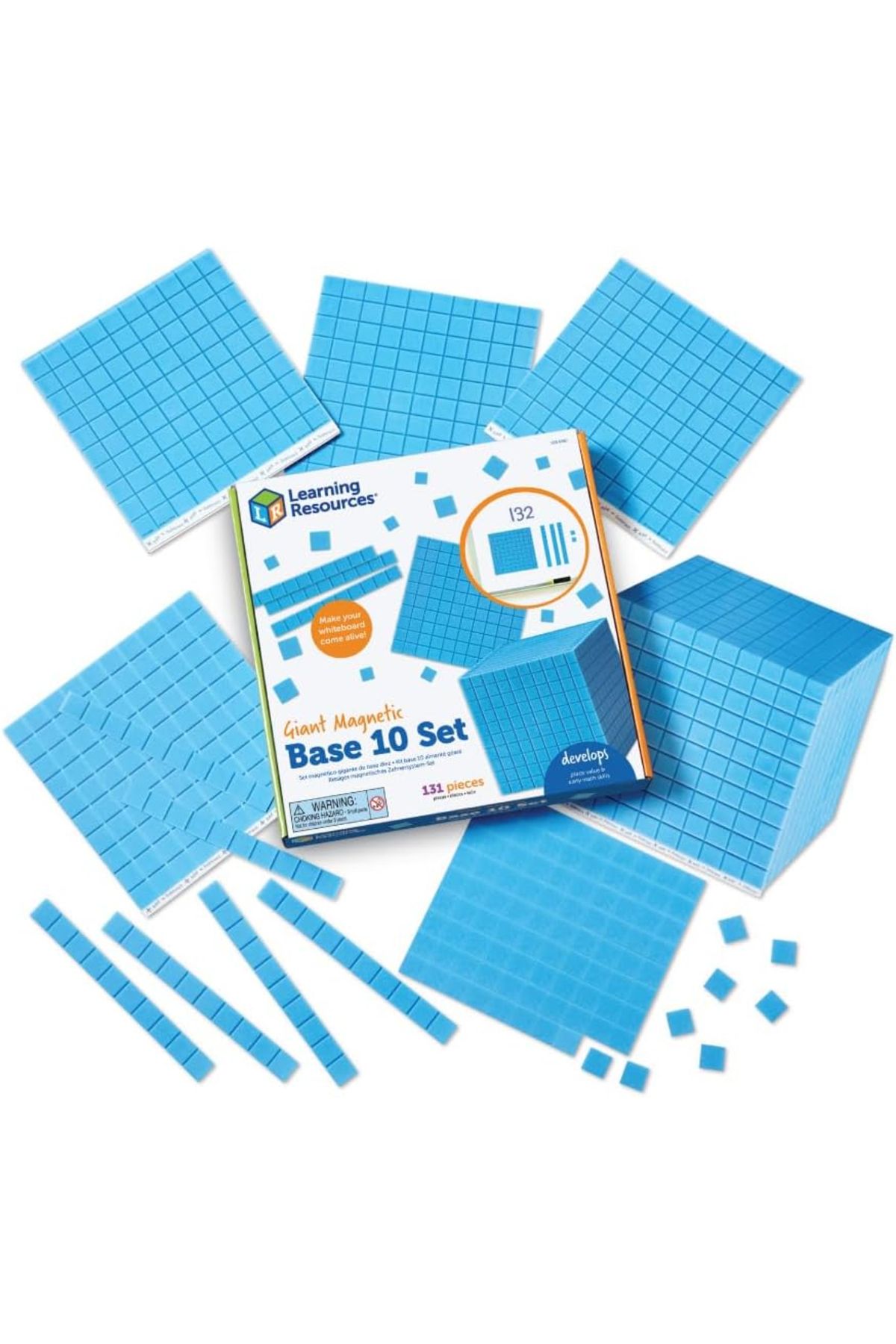 Learning Resources Set De Baze Magnetice Gigant-ler6366 - Mărime unică