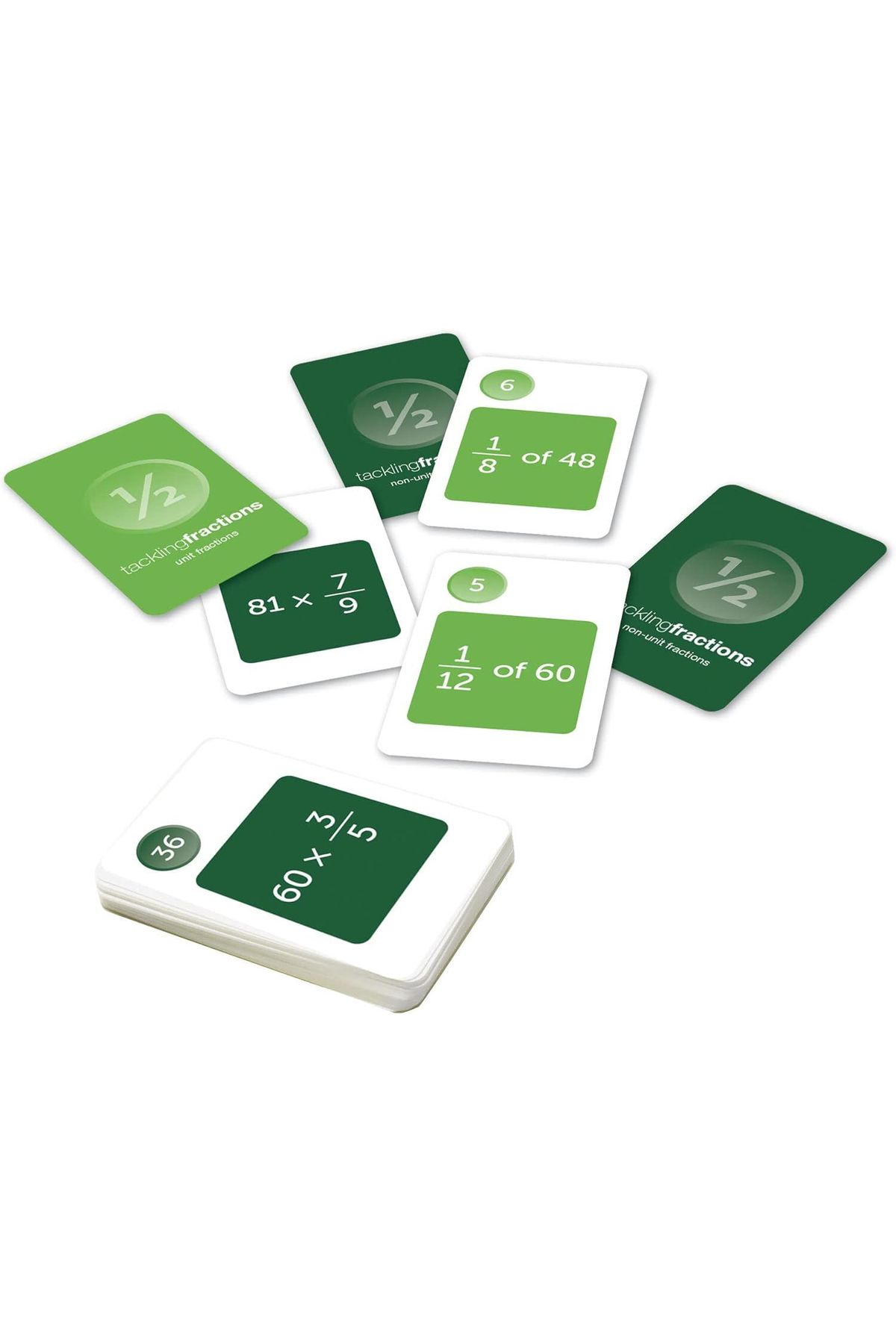 Learning Resources-Card Game - Let's Practice Fractions 2