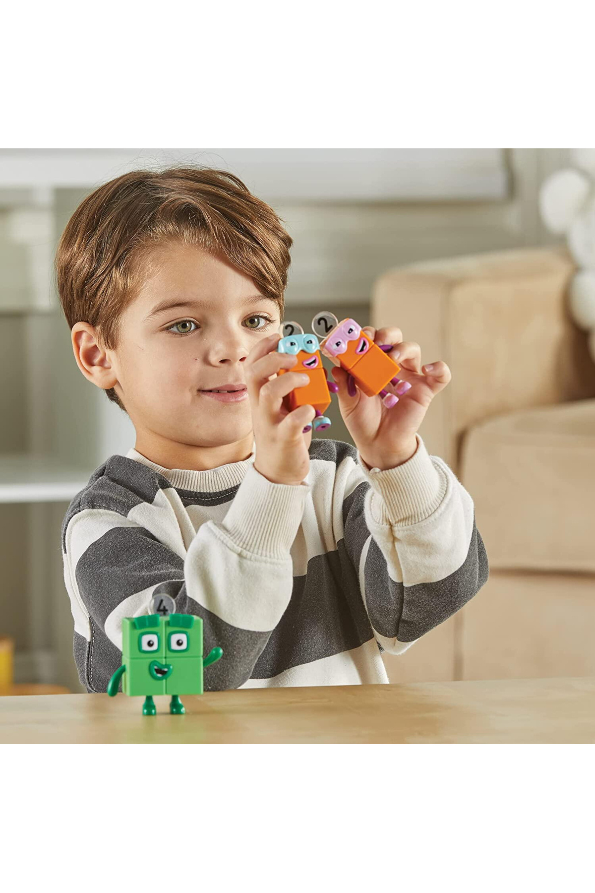 Hand2Mind-Sada figurek Numberblocks - Čtyři a dva hrozní 6