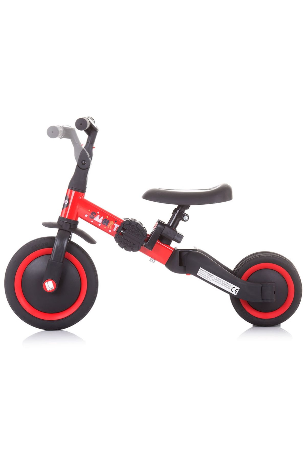 Chipolino-Smarty 2 In 1 Tricycle And Bicycle Red 4