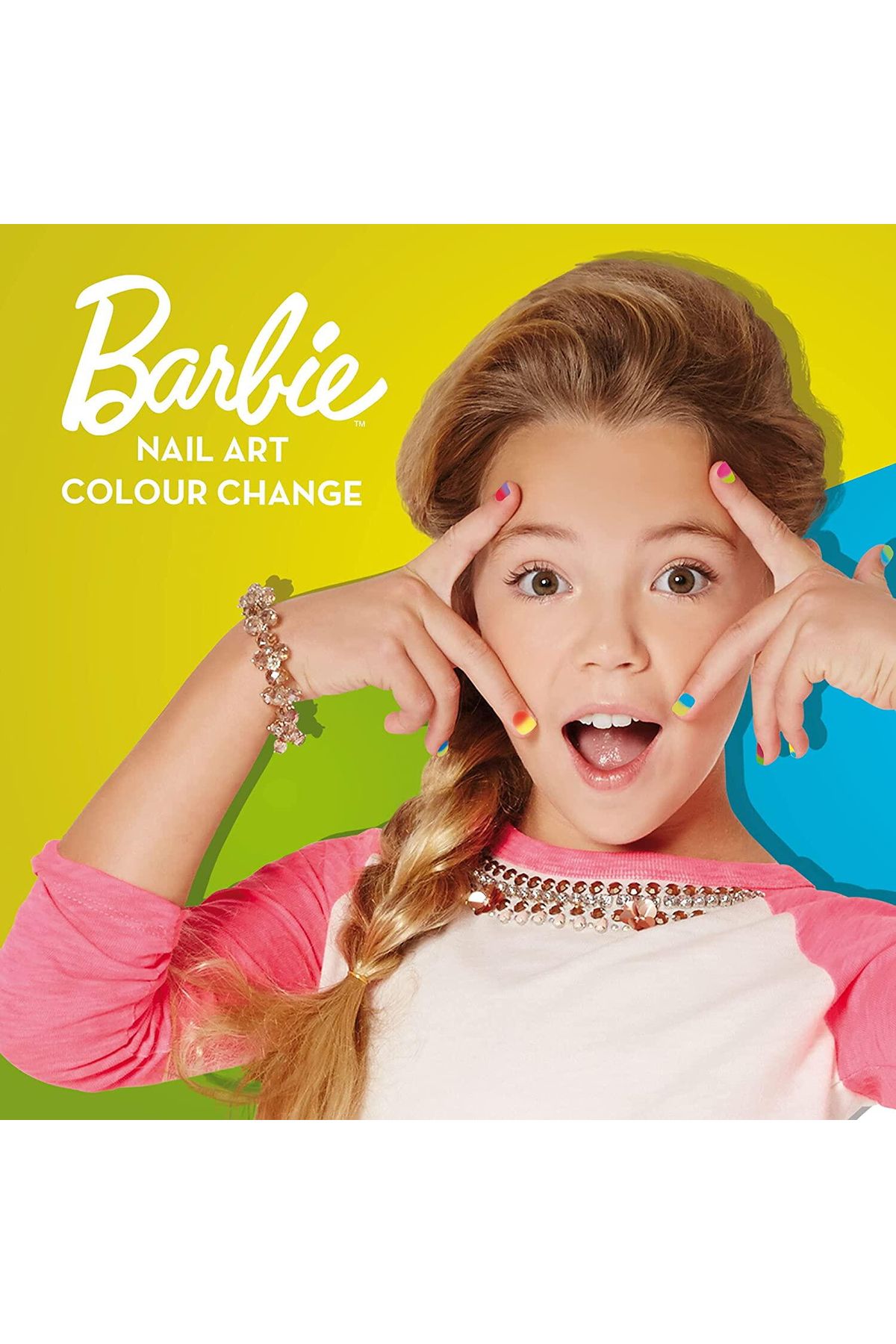 Lisciani-Set de fabricare a lacului de unghii care schimbă culoarea Barbie 5