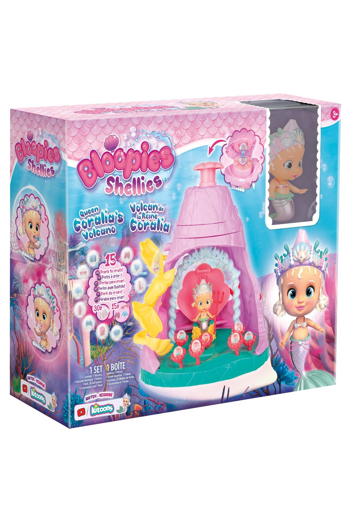 Bloopies-- Volcano Playset 1