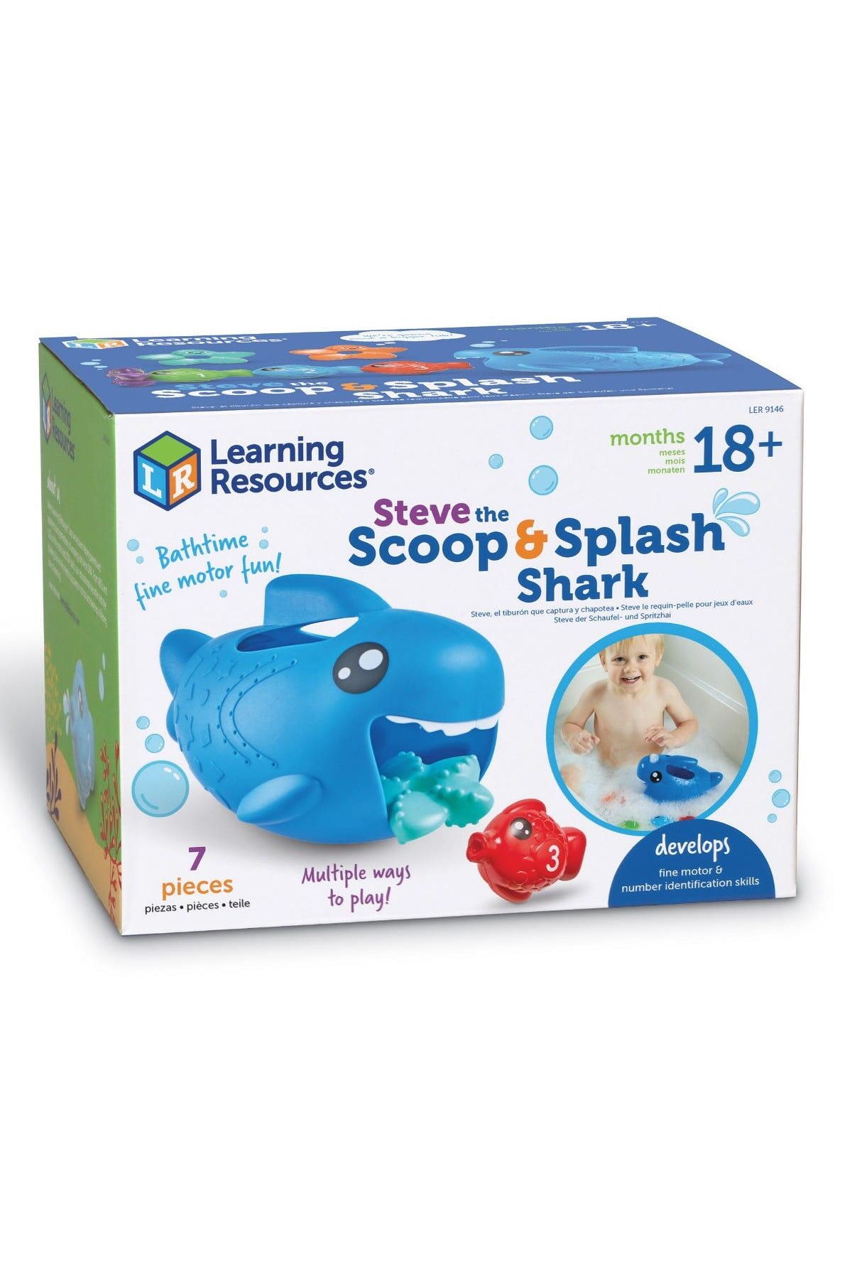 Learning Resources-Bait game - Steve the Shark 4