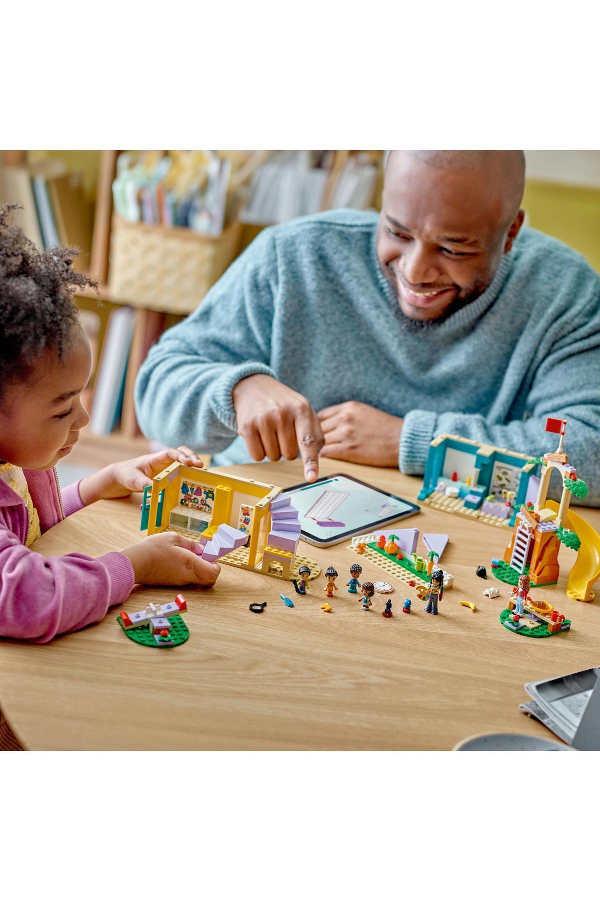 ® شهرک قلبی دوستانه فرندز مهدکودک ۴۲۶۳۶ – مجموعه ساختنی اسباببازی برای سنین ۴ سال و بالاتر (۲۳۹ قطعه)