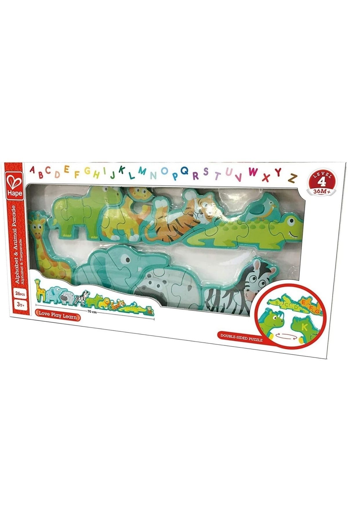 Hape-PUZZLE ALFABET ALFABET 1