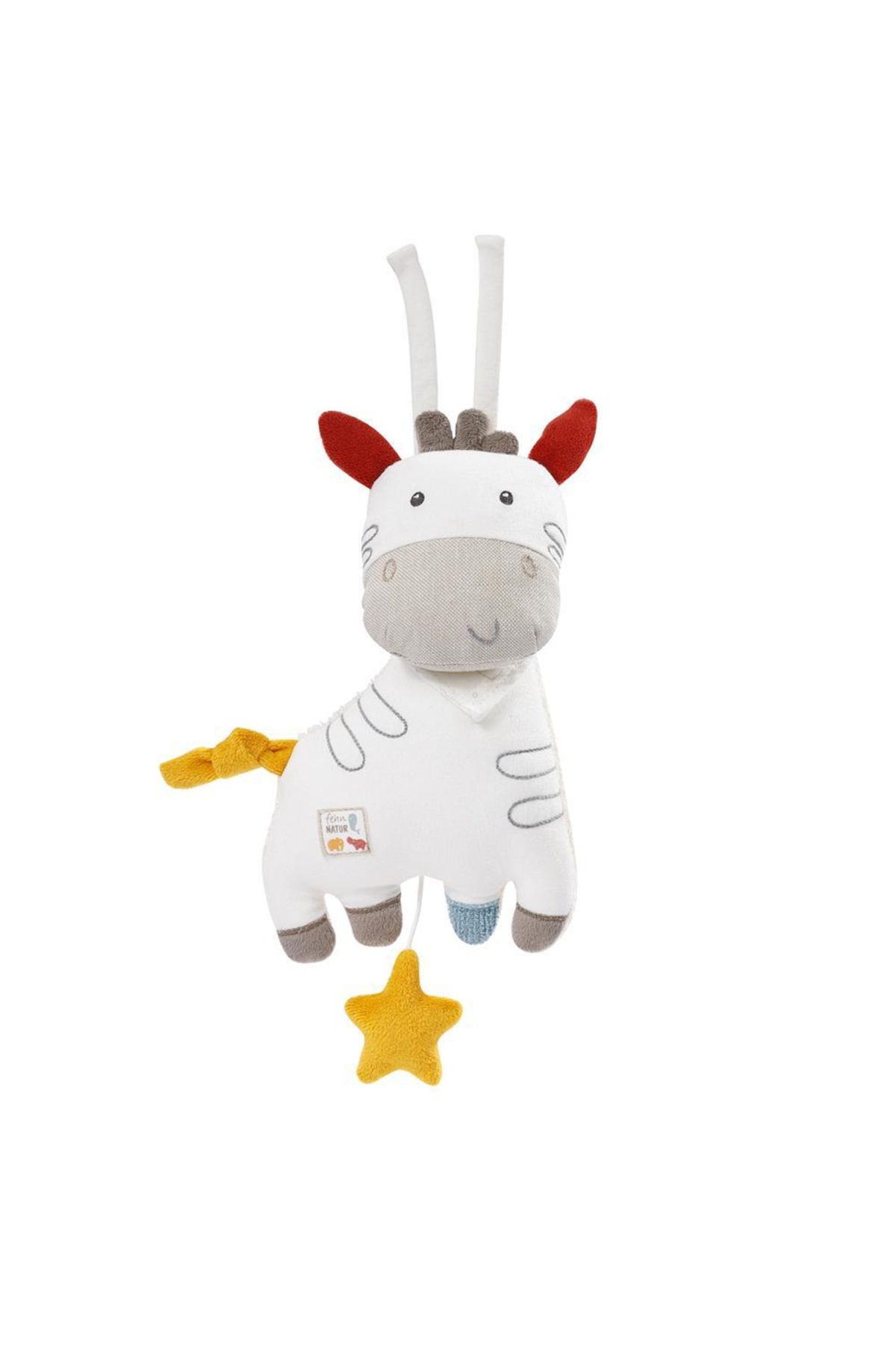 Fehn Jucarie Muzicala - Zebra Natur - One Size