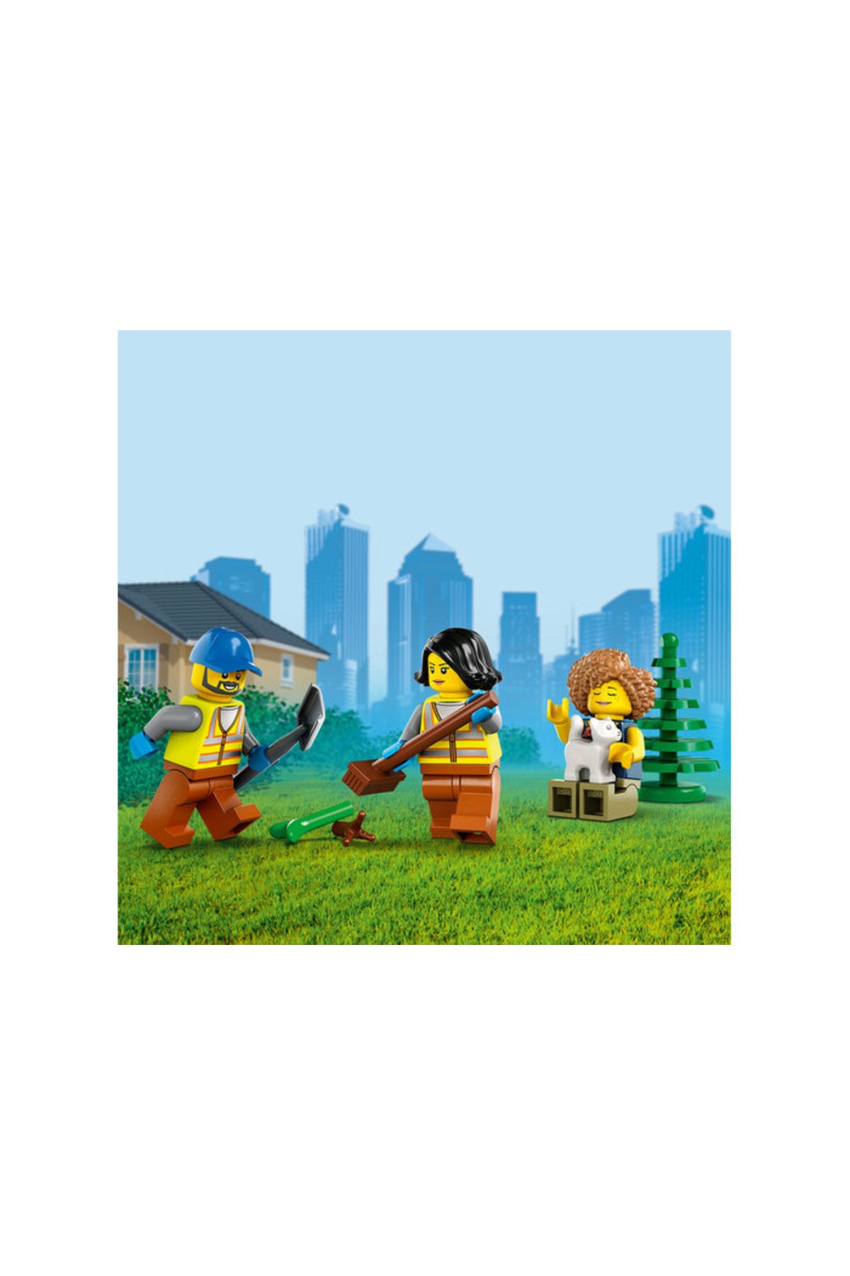 ® کامیون بازیافت شهری 60386 – مجموعه ساختنی اسباب‌بازی برای کودکان ۵ سال به بالا (۲۶۱ قطعه)