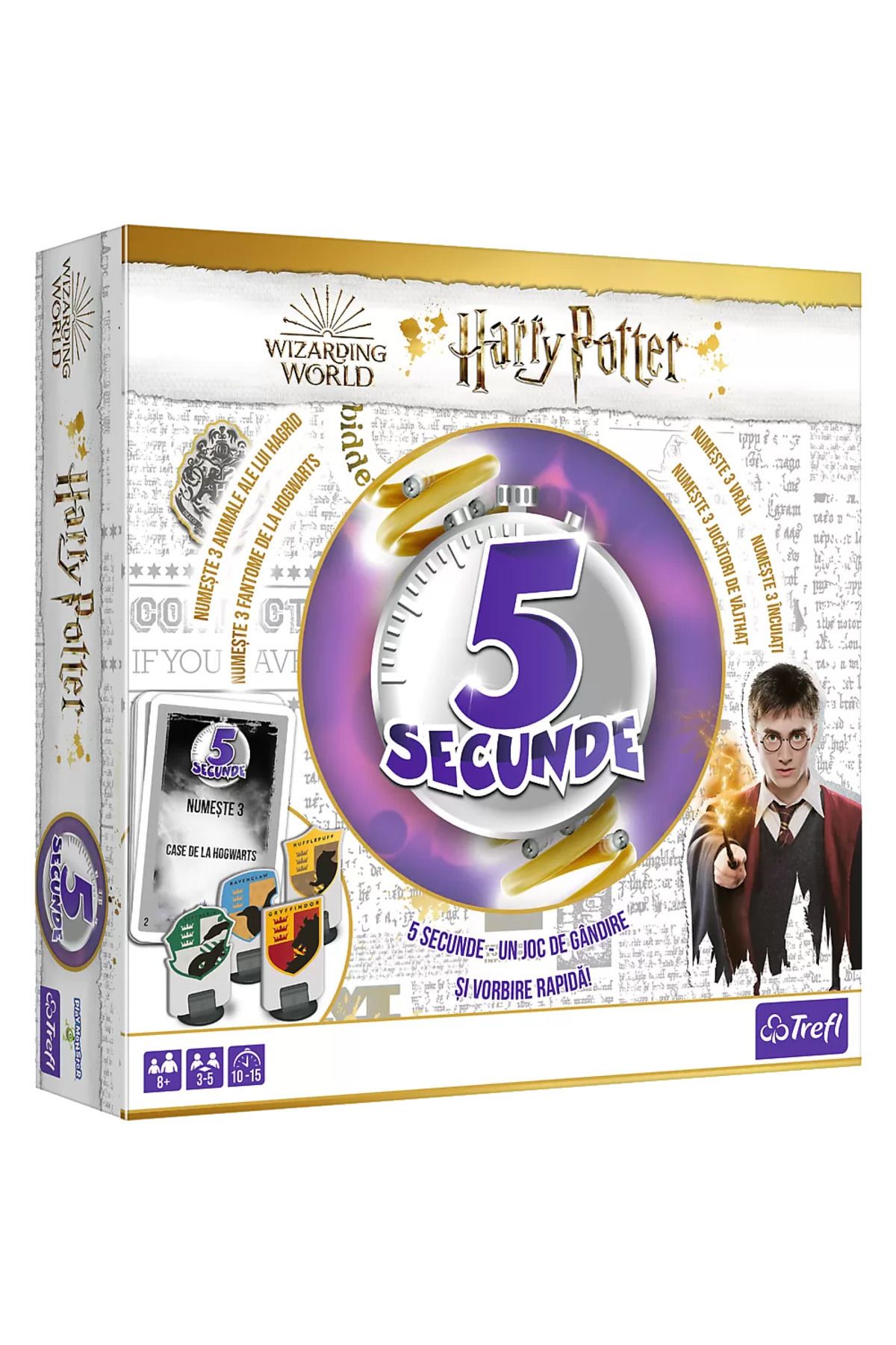Trefl Joc 5 Secunde Harry Potter In Limba Romana - One Size
