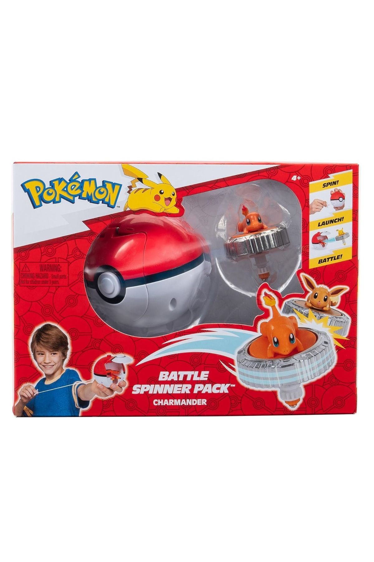 Pokemon-- Battle Spinner Playset With Figurine, Various Models 5