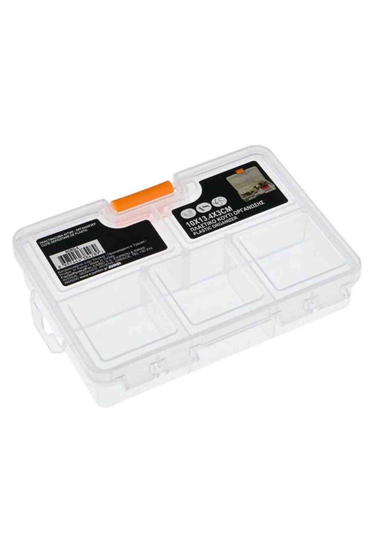 Micostore-Storage and Organization Box With 5 Compartments, 10 X 13.4 X 3 Cm 3