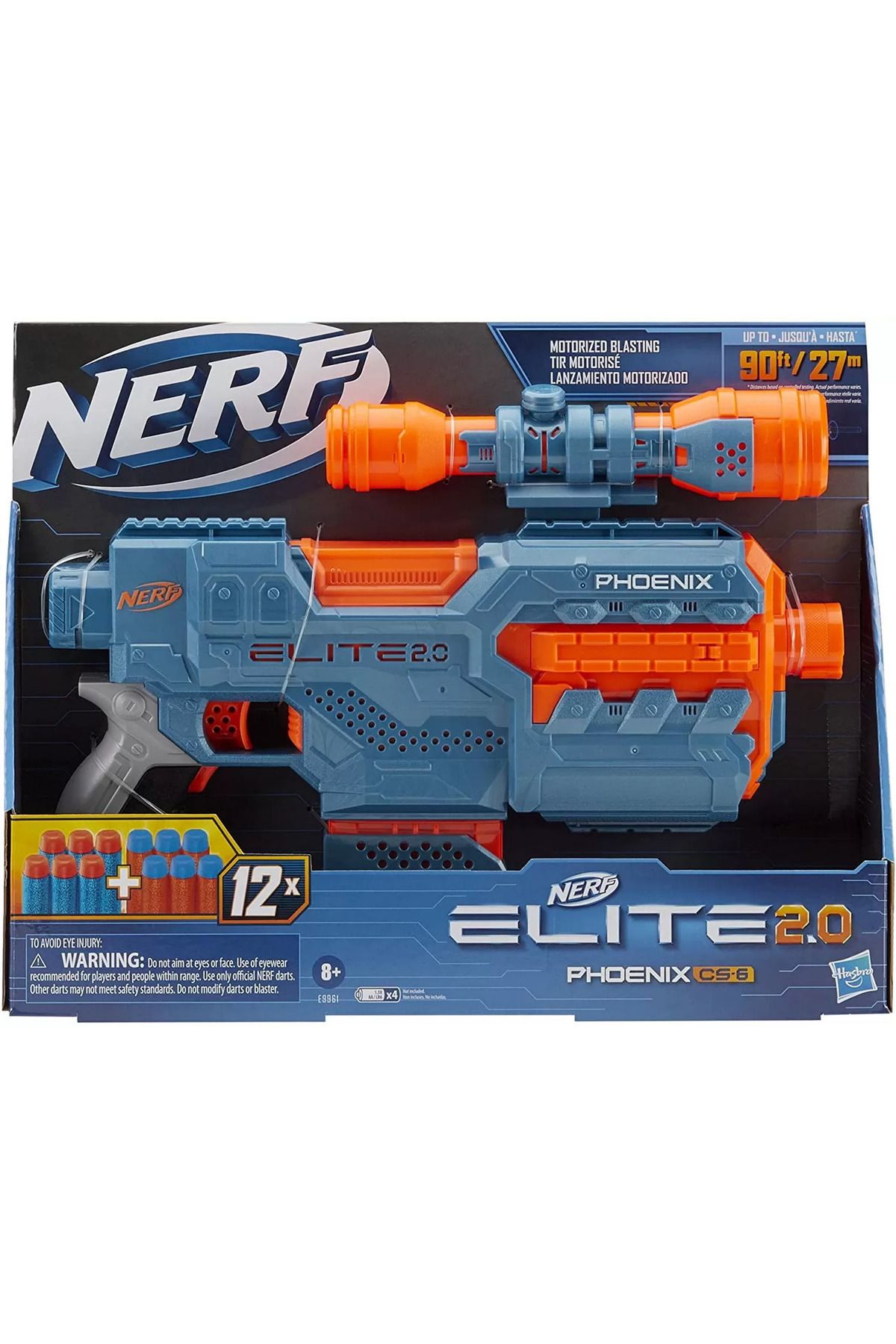 Hasbro-NERF BLASTER ELITE 2.0 PHOENIX CS6 1