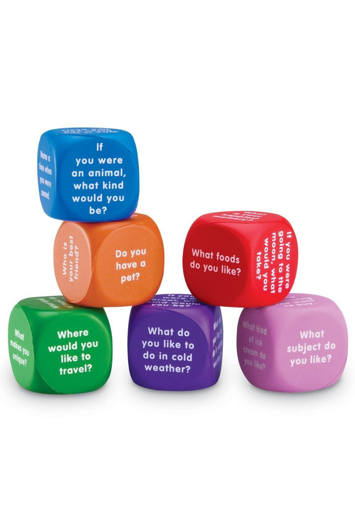 Learning Resources-Conversation cubes 2