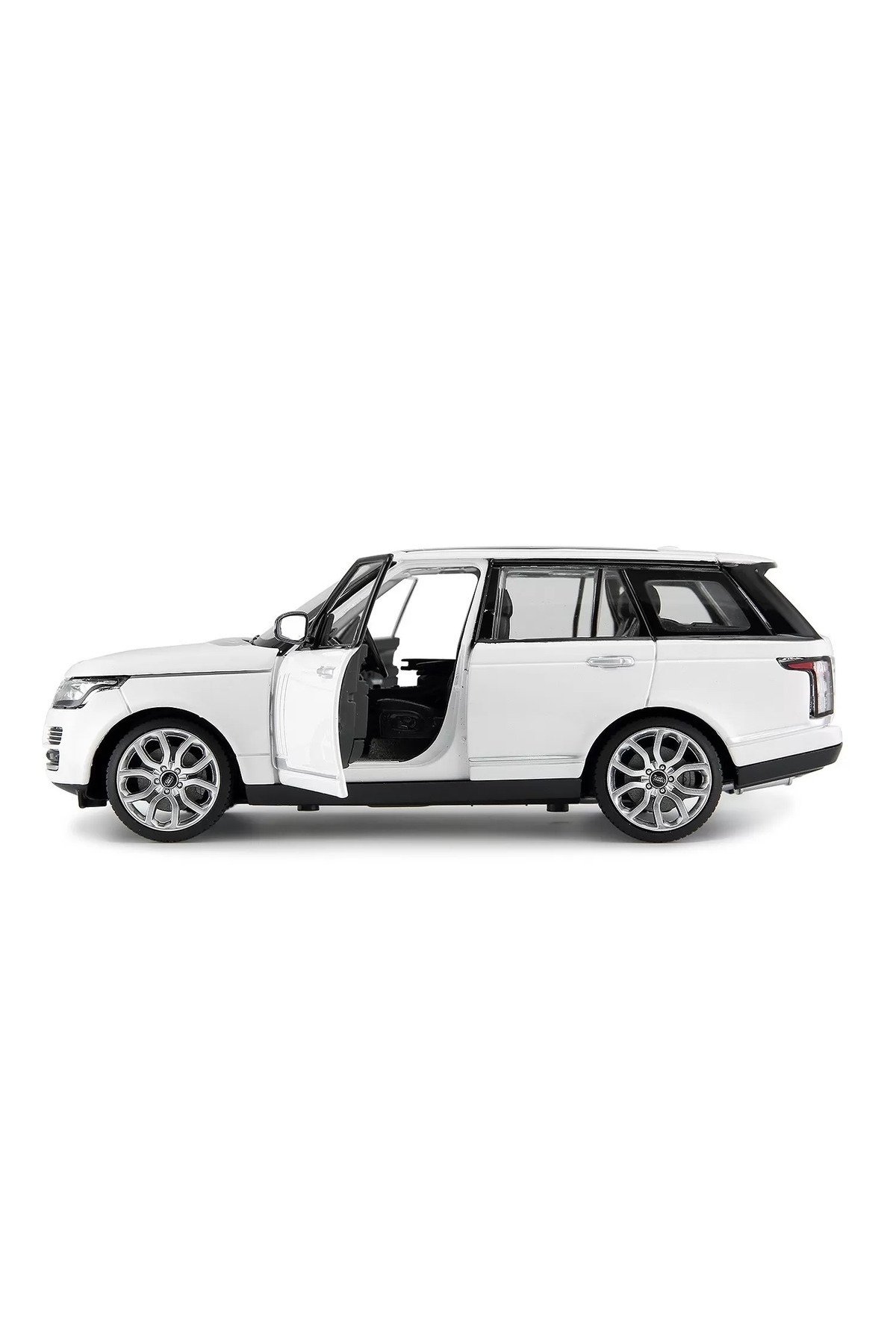 Rastar-White Range Rover Metal Car 1 To 24 Scale 4