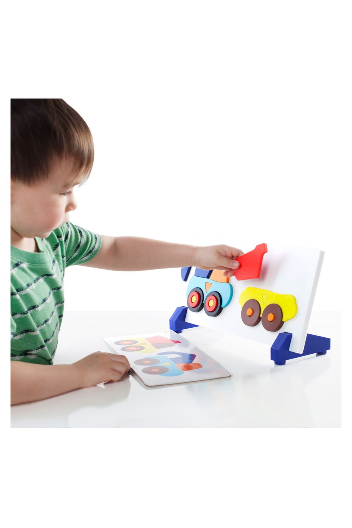 Guidecraft-Camion de constructii, Joc Magnetic De Sortare, 2