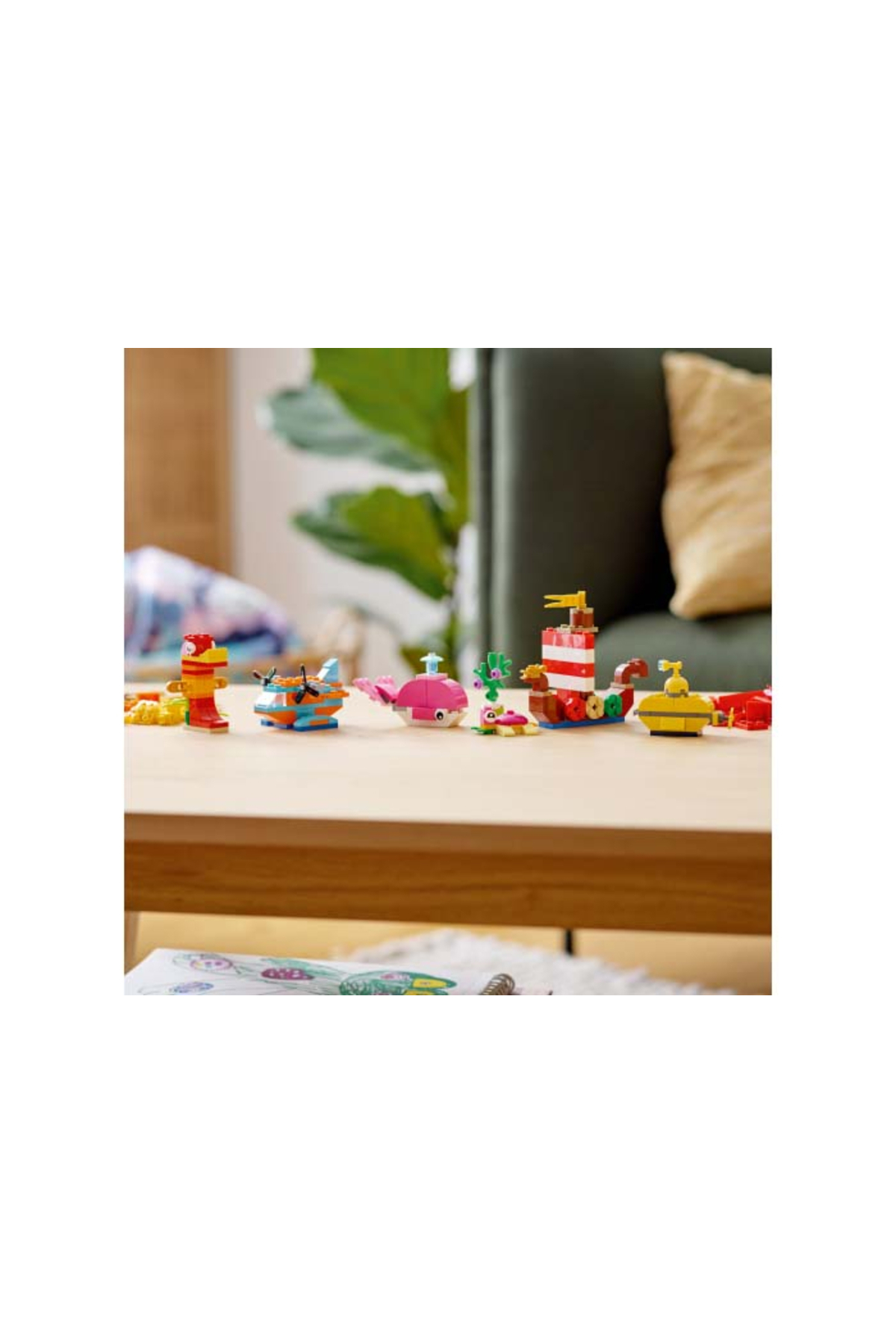 ® کلاسیک کریتیو اوشن فان ۱۱۰۱۸ - مجموعه ساختنی برای کودکان ۴ سال به بالا (۳۳۳ قطعه)