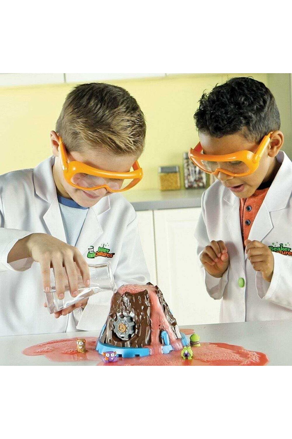 Learning Resources-The Little Monsters in the Lab? The Lava Volcano, Beaker Creatures From 2