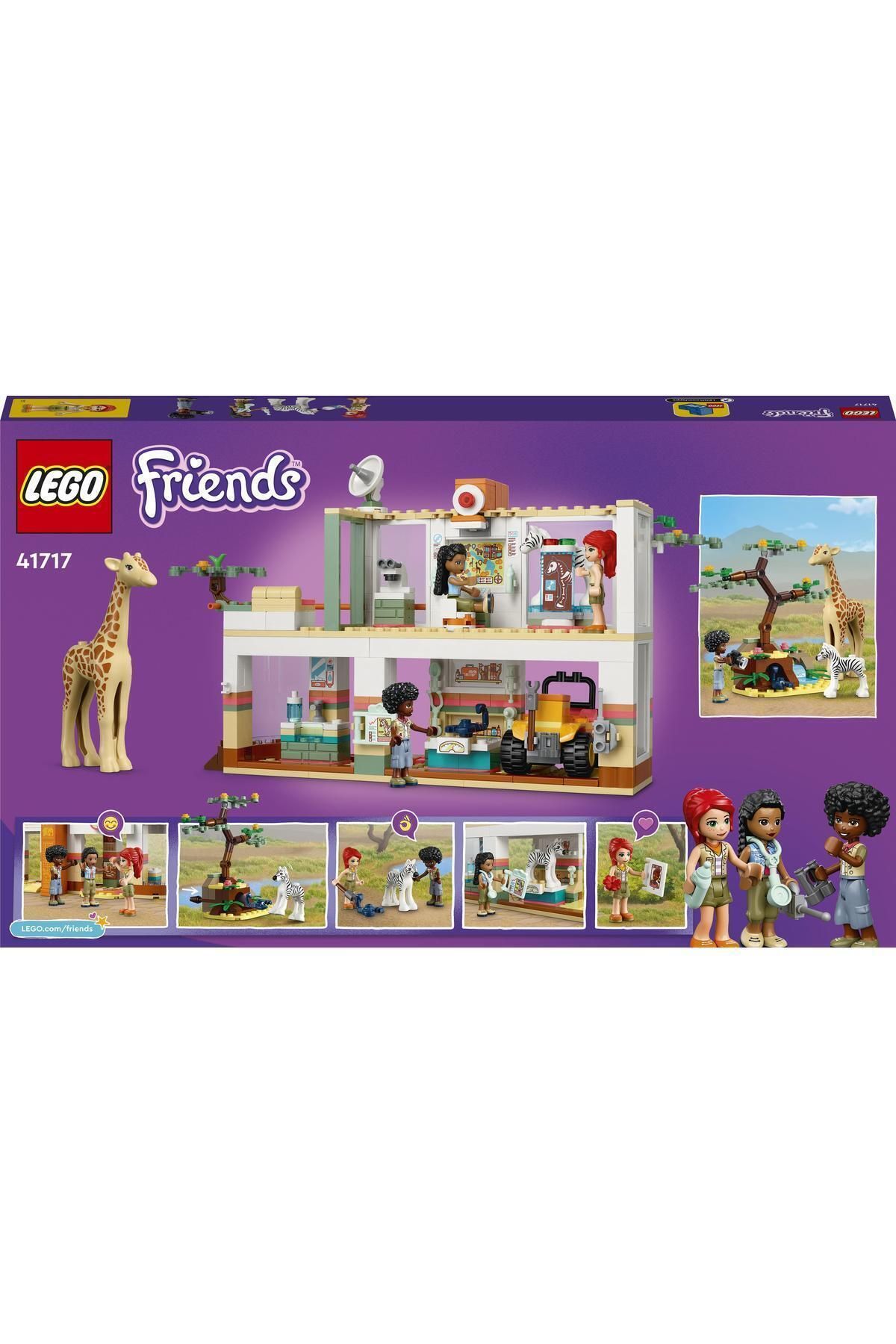LEGO-LEGO FRIENDS SALVAREA ANIMALELOR SALBATICE CU MIA 41717 3