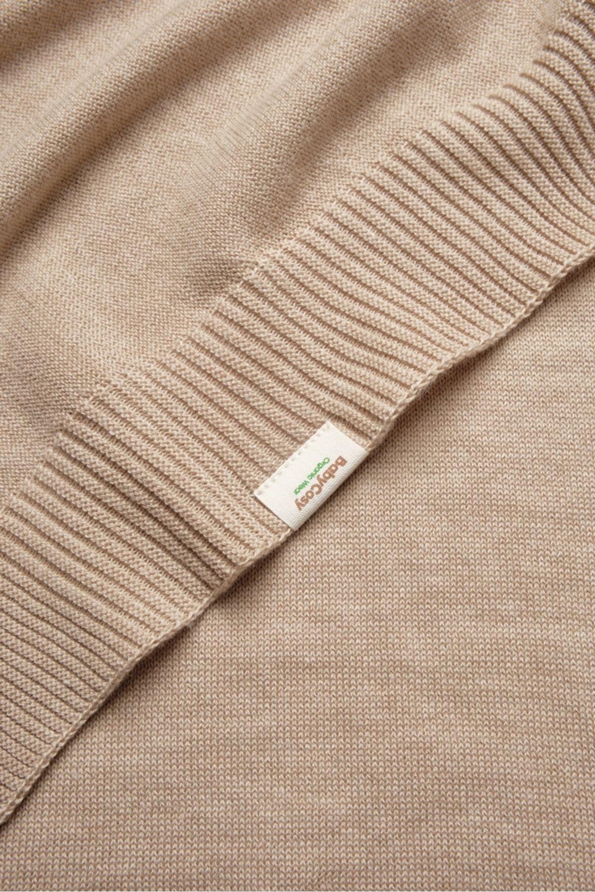 BabyCosy Organic Wear-Baby Knitwear Blanket, 100% Organic Cotton, Baby and Newborn Series-85X85 cm 6