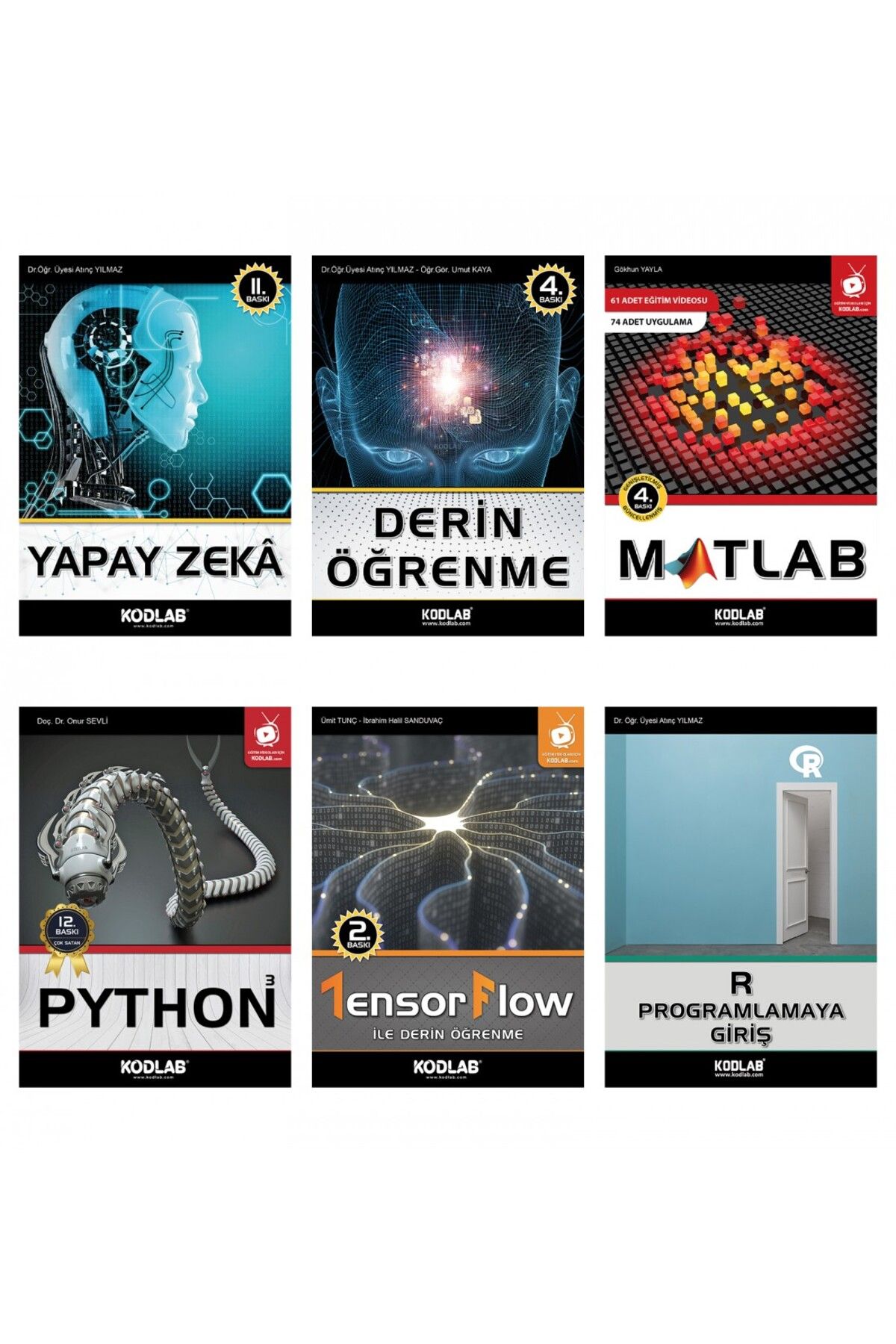 Kodlab Yayın Dağıtım hemenbugun YAPAY ZEKA İLE GELECEĞE KOŞ EĞİTİM SETİ