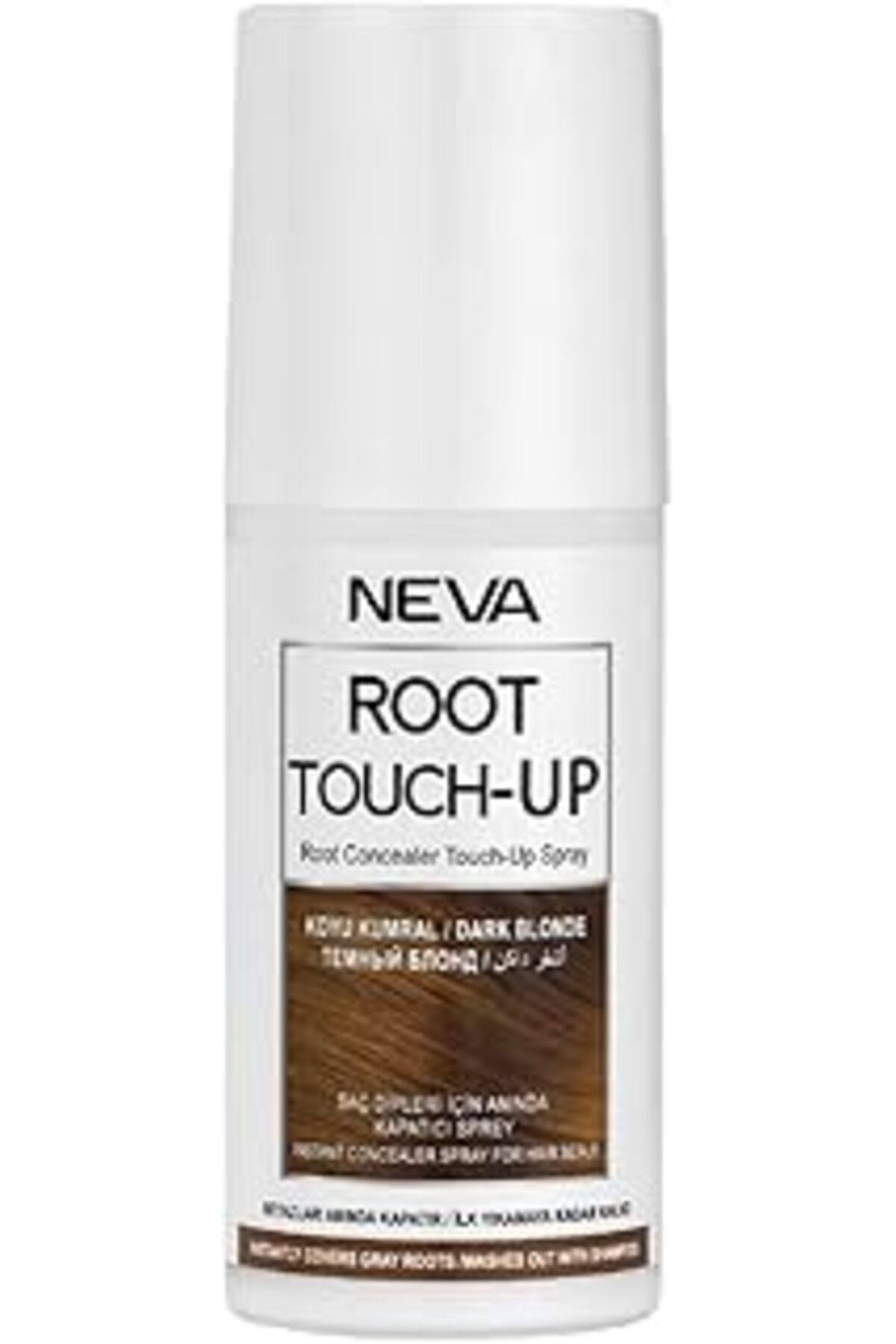 Qedii Neva Root Touch-Up Saç Dipleri İçn Kapatıcı Sprey Koyu Kumral
