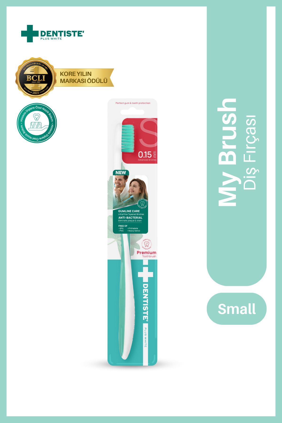 Dentiste MY BRUSH TOOTHBRUSH - S15 AÇIK YEŞİL