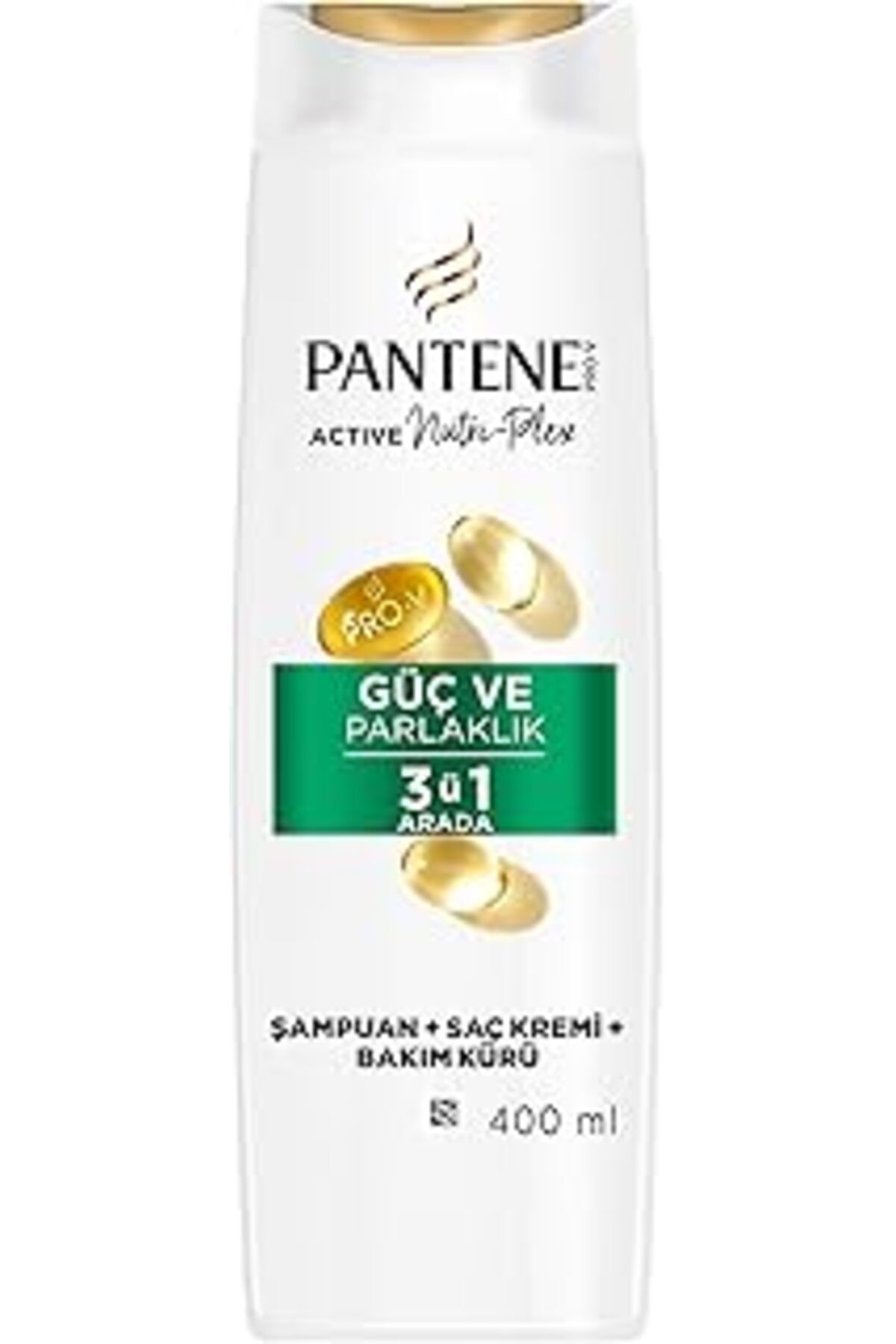 Mu Art Ahşap Pantene Güç Ve Parlaklık 3'Ü 1 Arada Şampuan 400 Ml