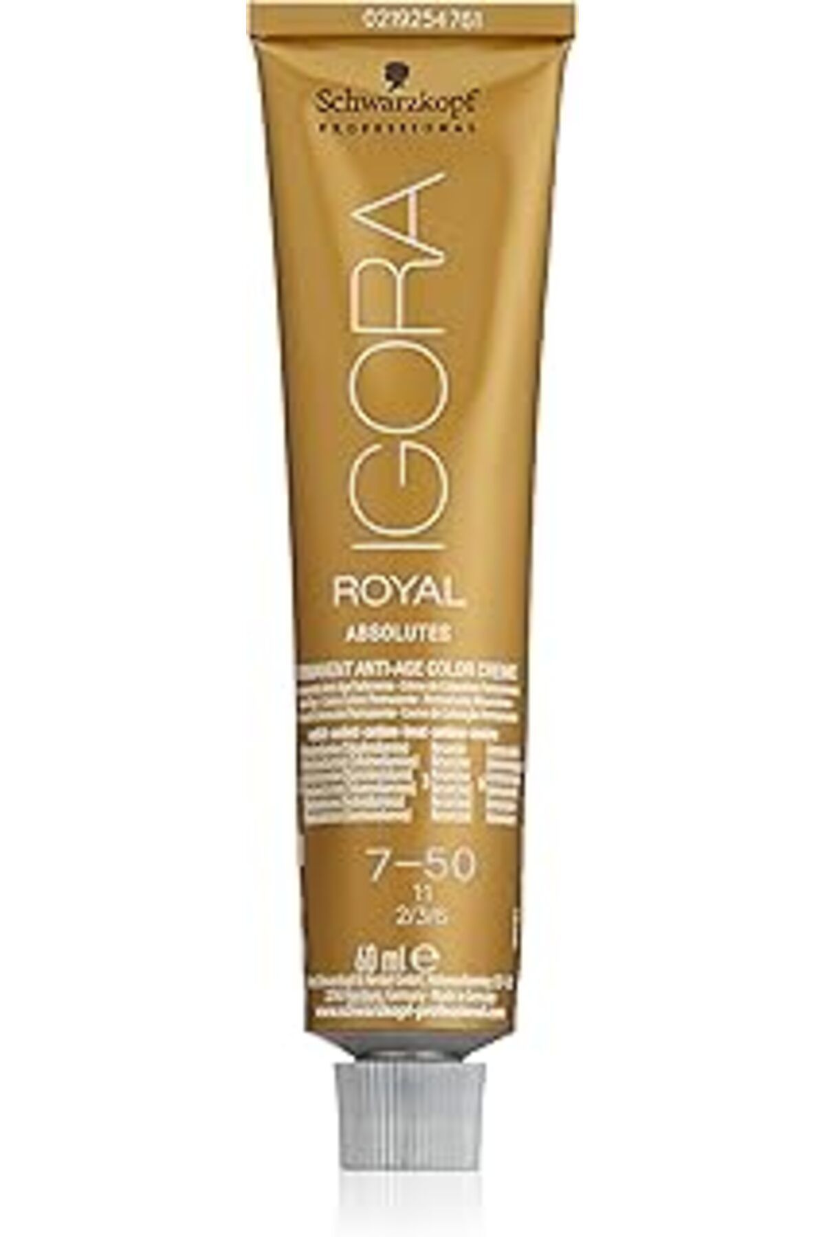 Mu Art Ahşap Igora-Saç Boyası -Royal Absolutes 7-50 Kumral-Doğal Altın 4045787282498