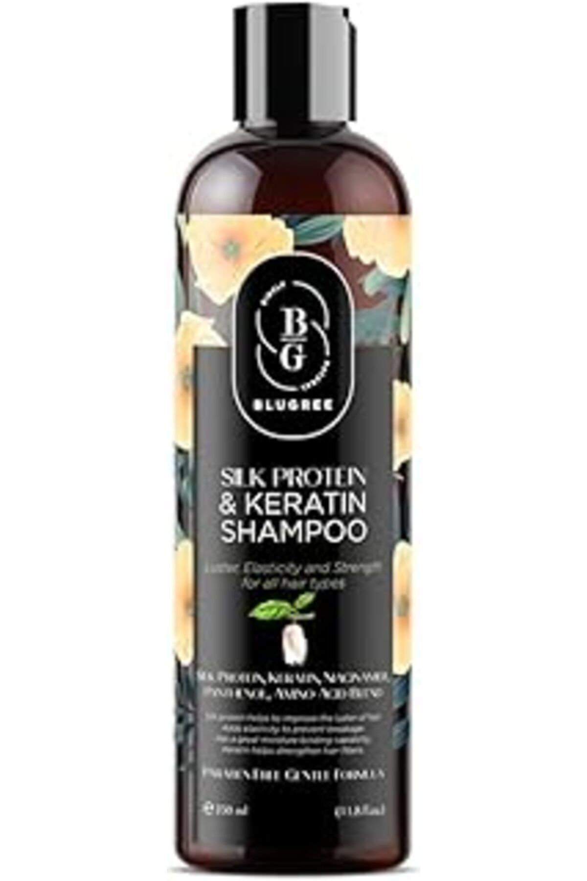 Qedii Blugree Ipek Proteini Ve Keratin Hacim Şampuanı 350 Ml