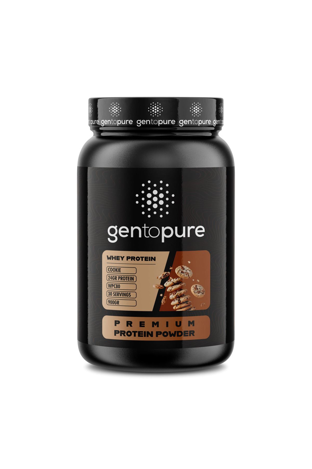 Gentopure WHEY PRO - WPC 80 - 900G ( KURABİYE )