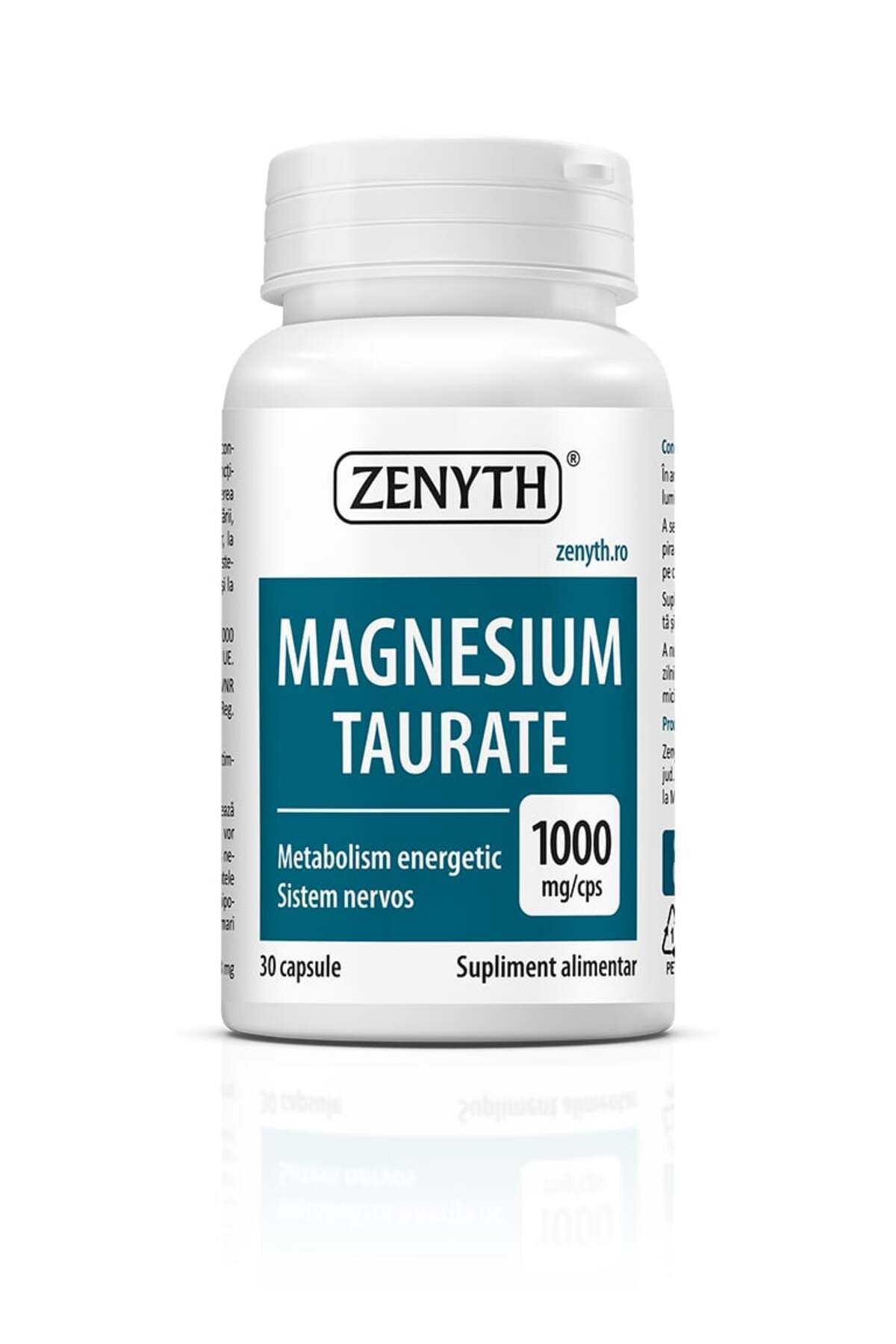 ZENYTH-Magnesium Taurate, 30 Cps, Useful In , , Anxiety 1