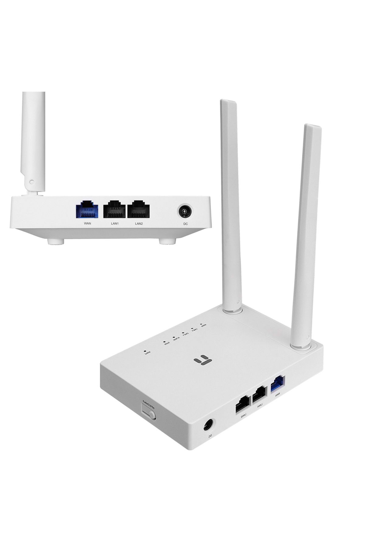 Netis W1 300MBPS 2.4GHZ 1*WAN+2*LAN 2*5DBI ANTEN AP+REPEATER+WISP SMART KABLOSUZ ROUTER