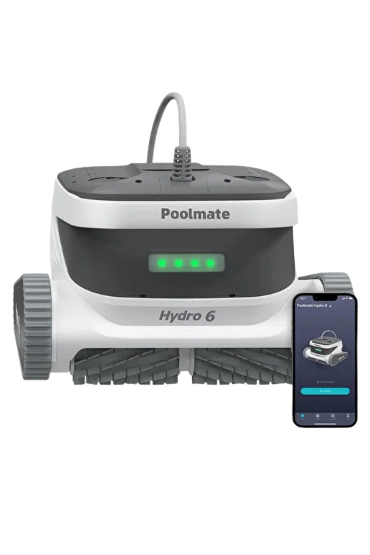 WATERSHUT Hydro 6 Havuz Temizleme Robotu 8.800 GPH Gücünde Çift Motor