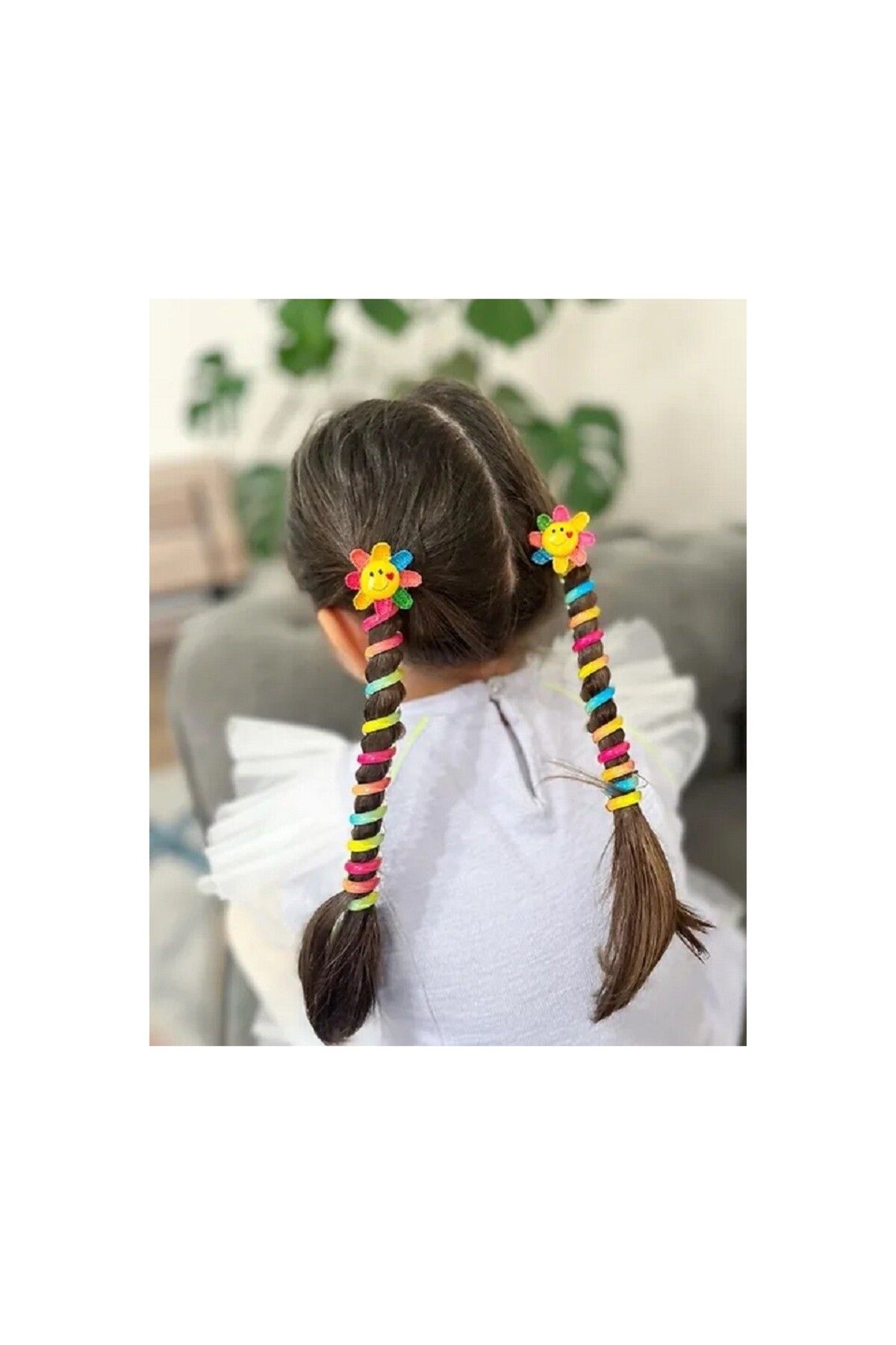 alsaccessories Cataramă În Spirală Smiley Sun Coada-calului Paste Model Design Cataramă Practică Femeie - Mărime unică