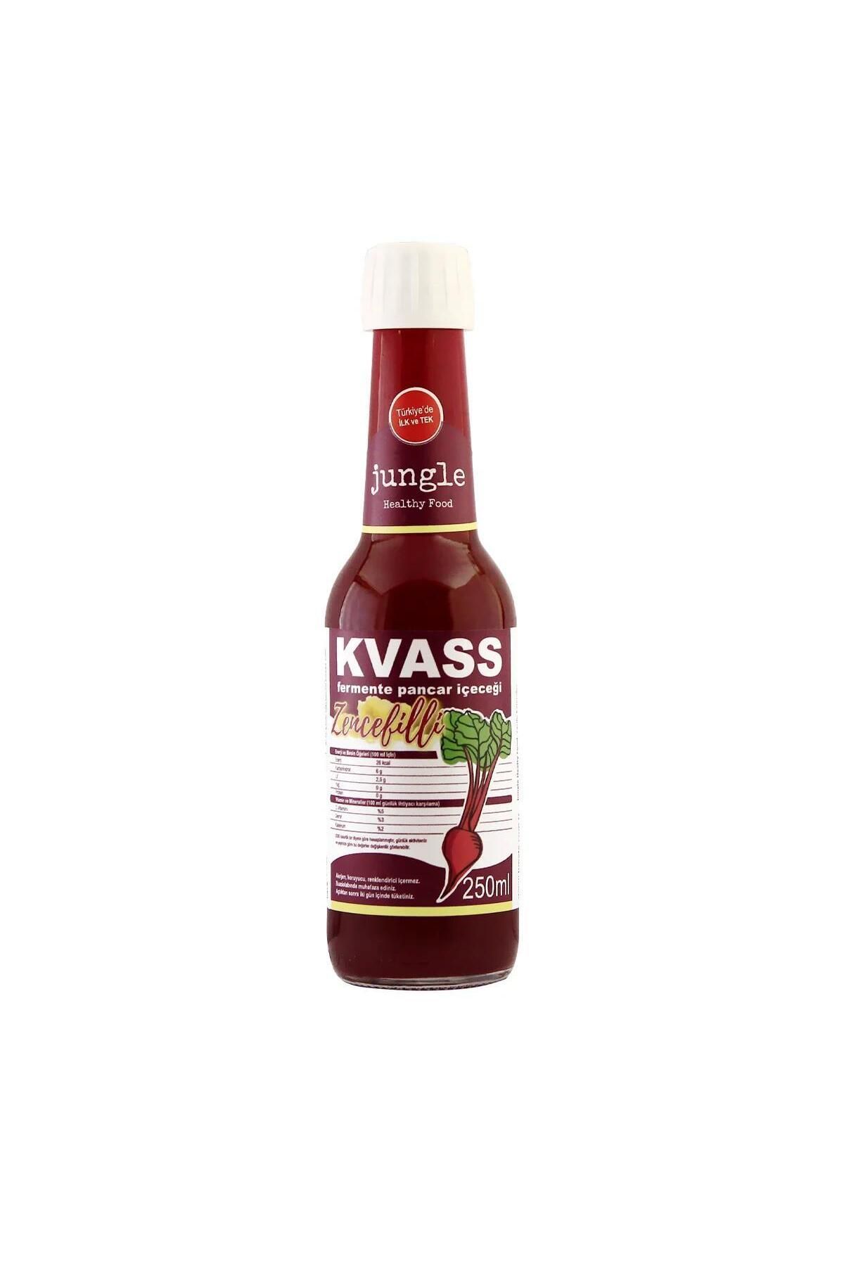 Jungle Healthy Food Zencefilli Pancar Kvass 250ML