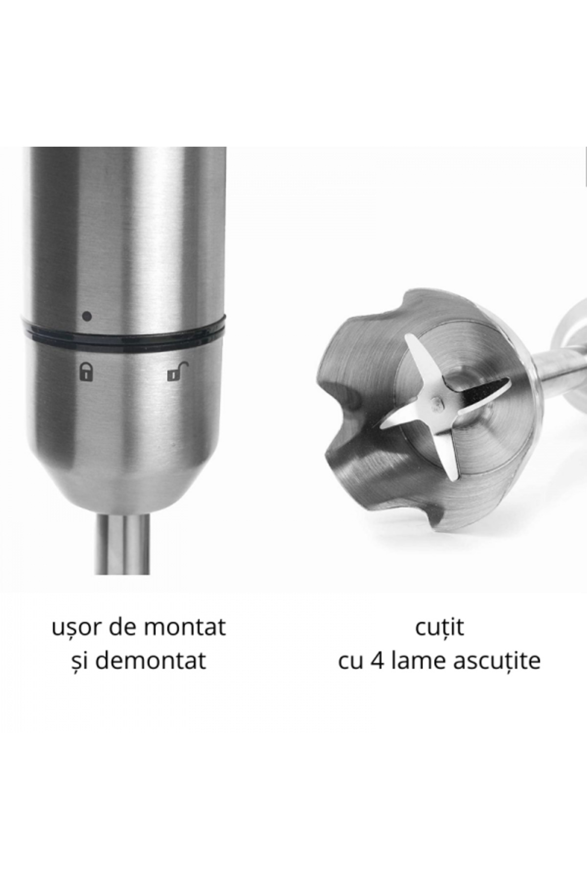 Lacor-Blender de mana cu tehnologie Press System, 1000 W 4