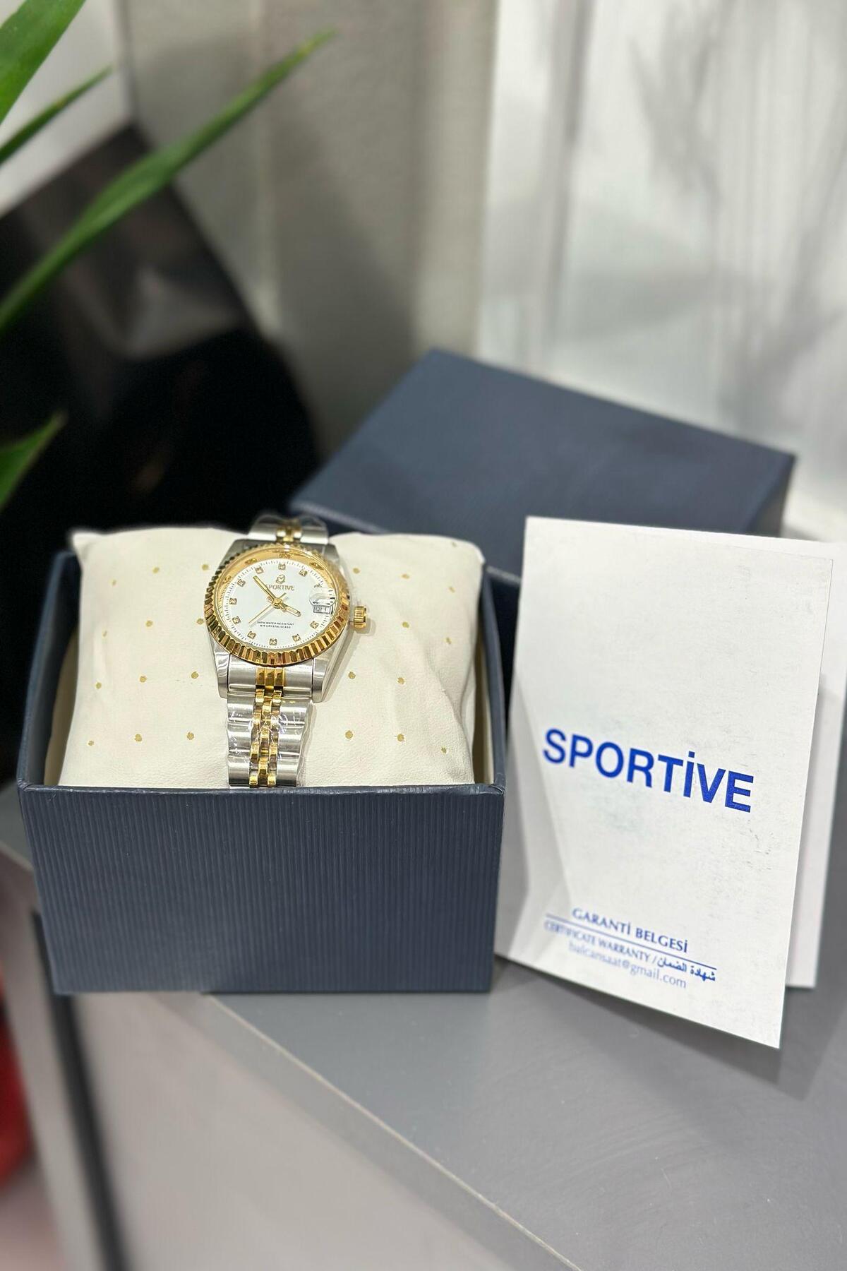 DEEPORA ÇELİK LÜX KADIN SAATİ SUYA DAYANIKLI-KARARMA RENK ATMA YAPMAZ görsel 3