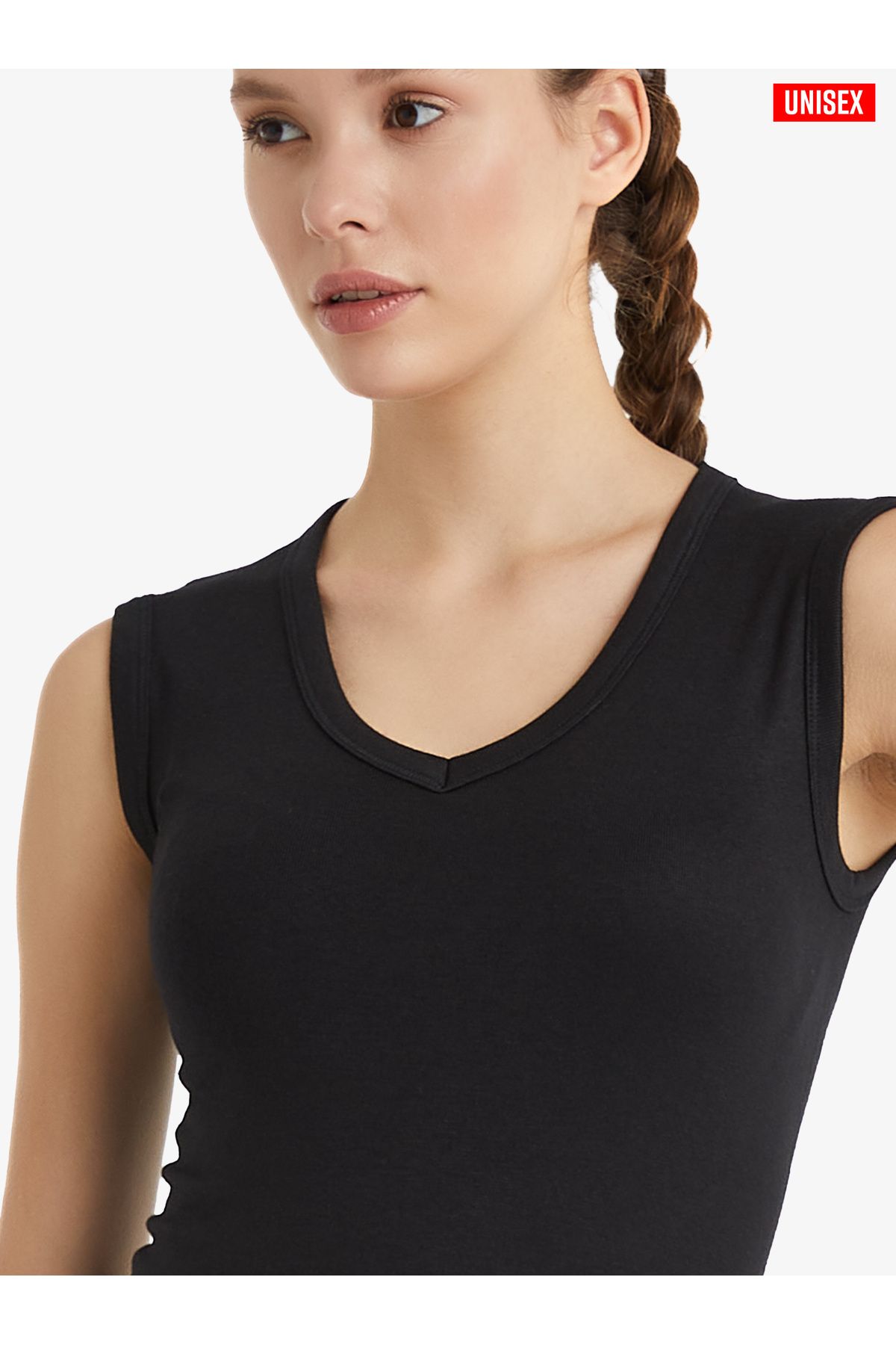 Blackspade-Unisex Thermal T-Shirt Level 2 9243 - Black 4